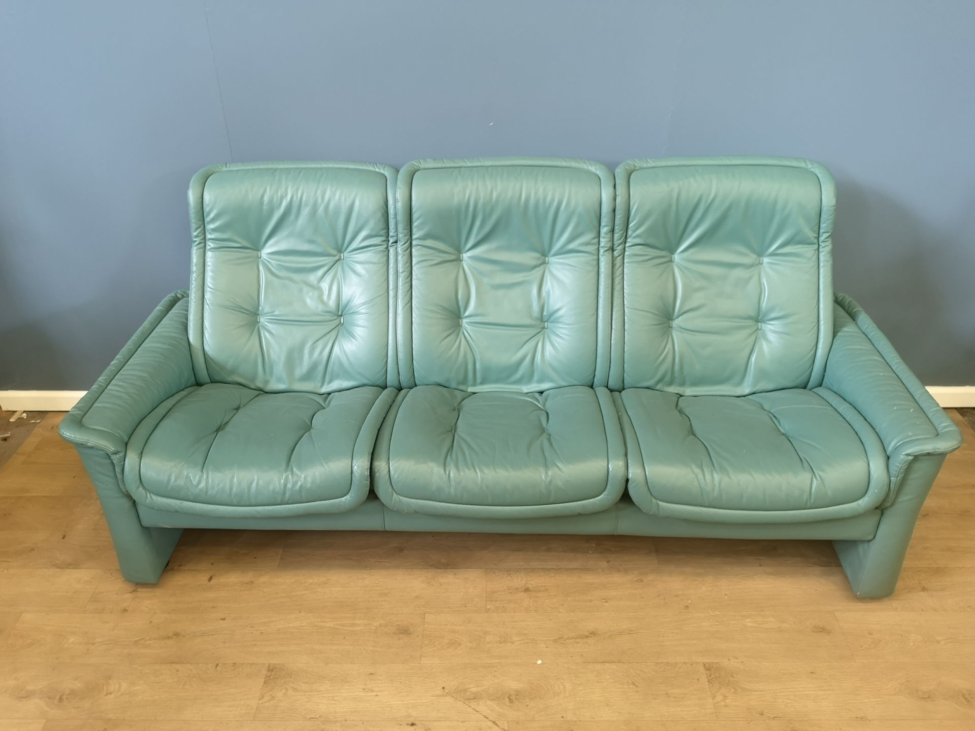 Ekornes of Norway three seater sofa - Image 5 of 5