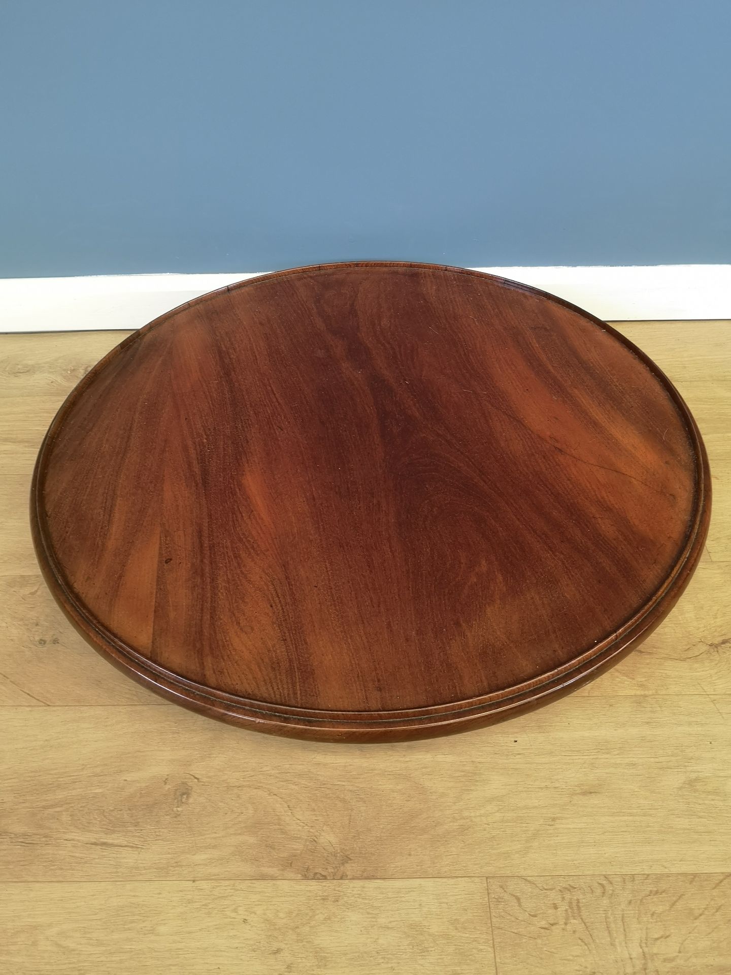 Mahogany lazy susan