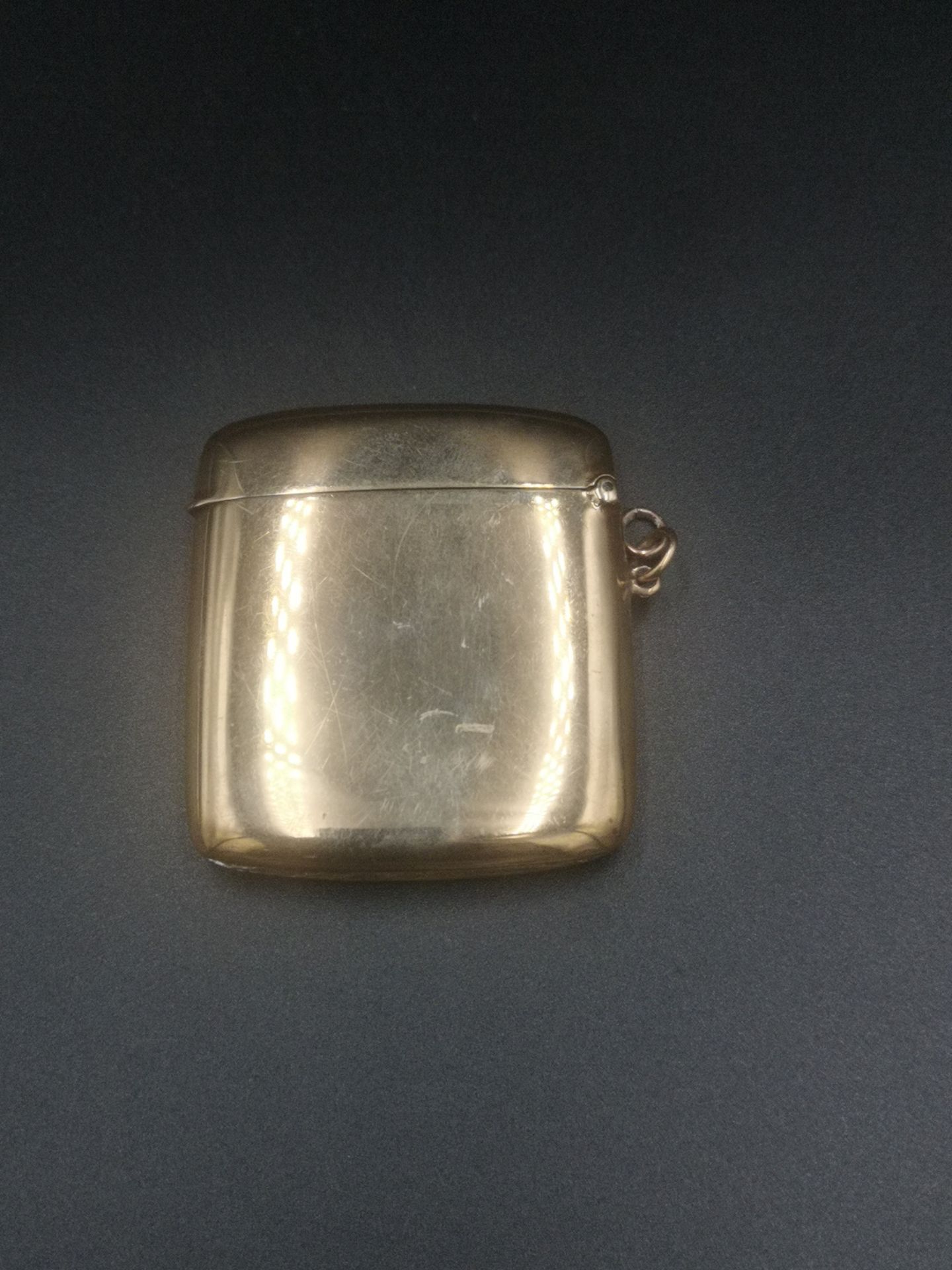 9ct gold vesta - Image 2 of 5