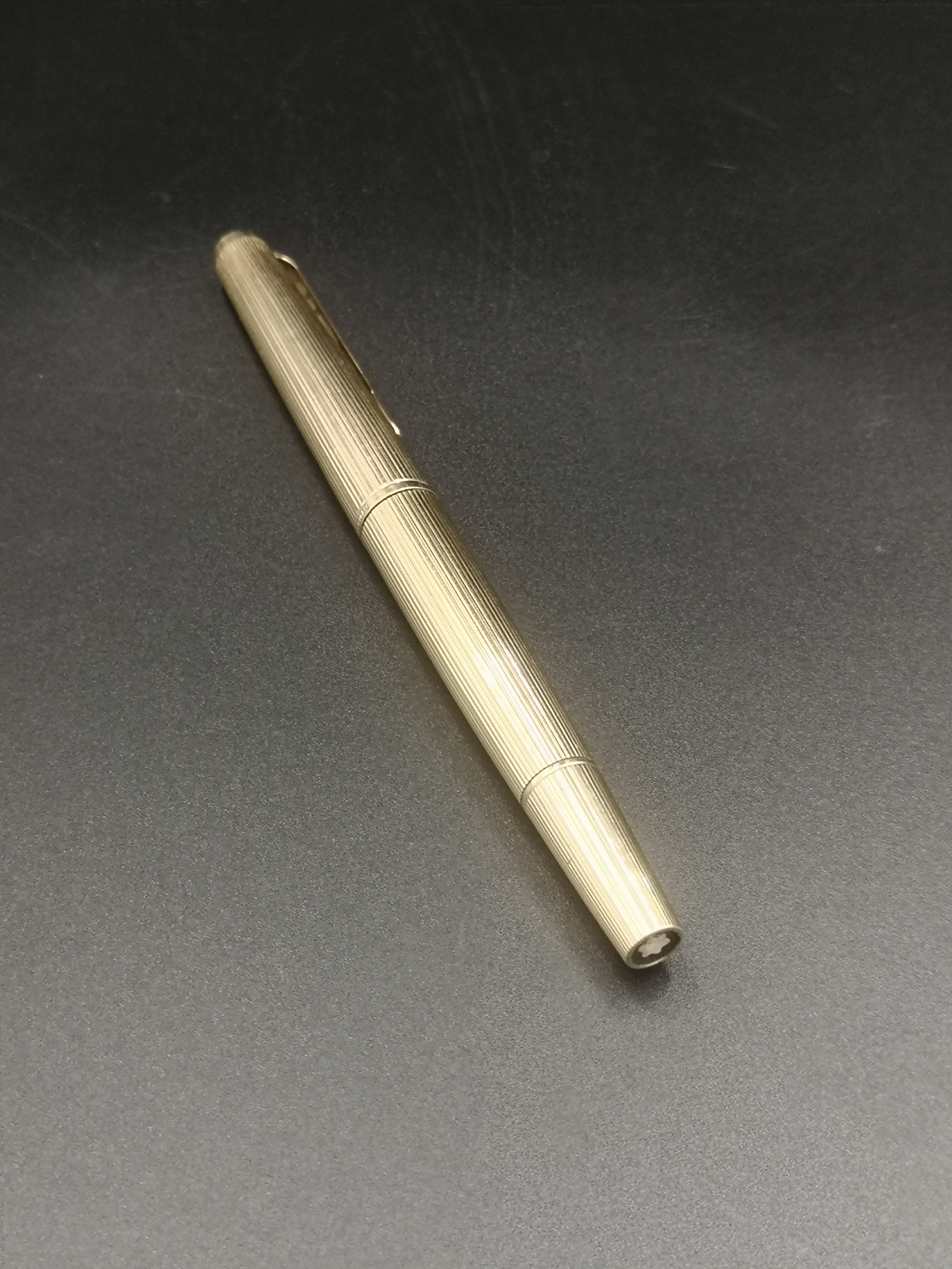 Yellow metal Montblanc 124 - Image 2 of 5