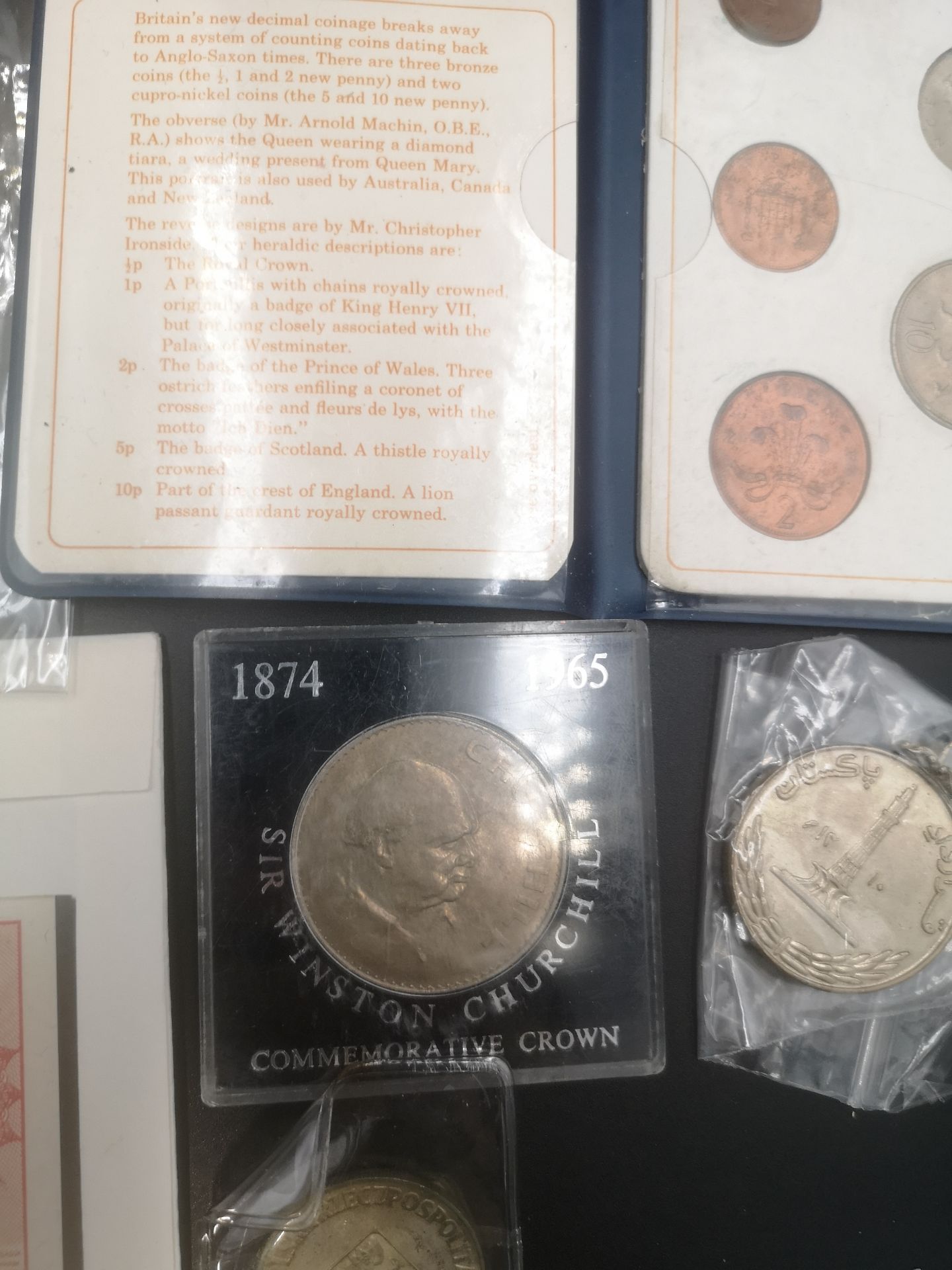 Collection of World coins, tokens and medals - Image 5 of 8