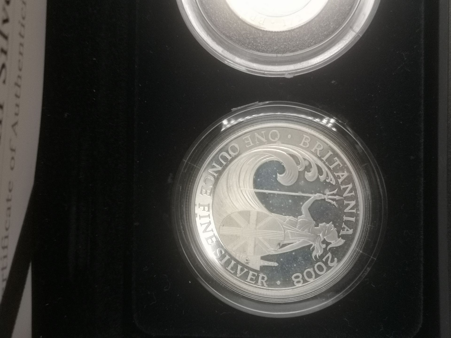 Royal Mint 2008 Britannia silver proof set - Image 2 of 6