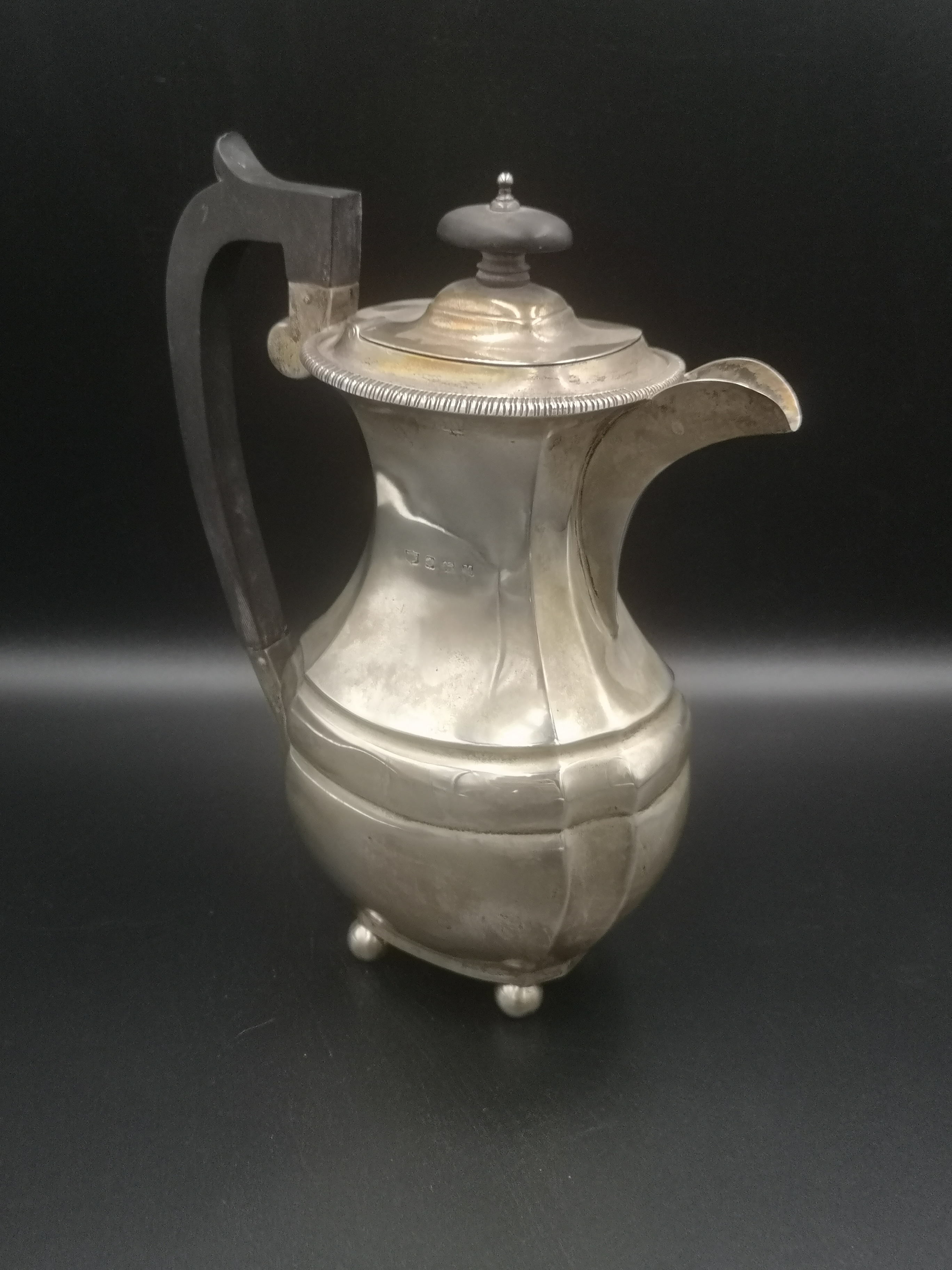 Silver coffee pot