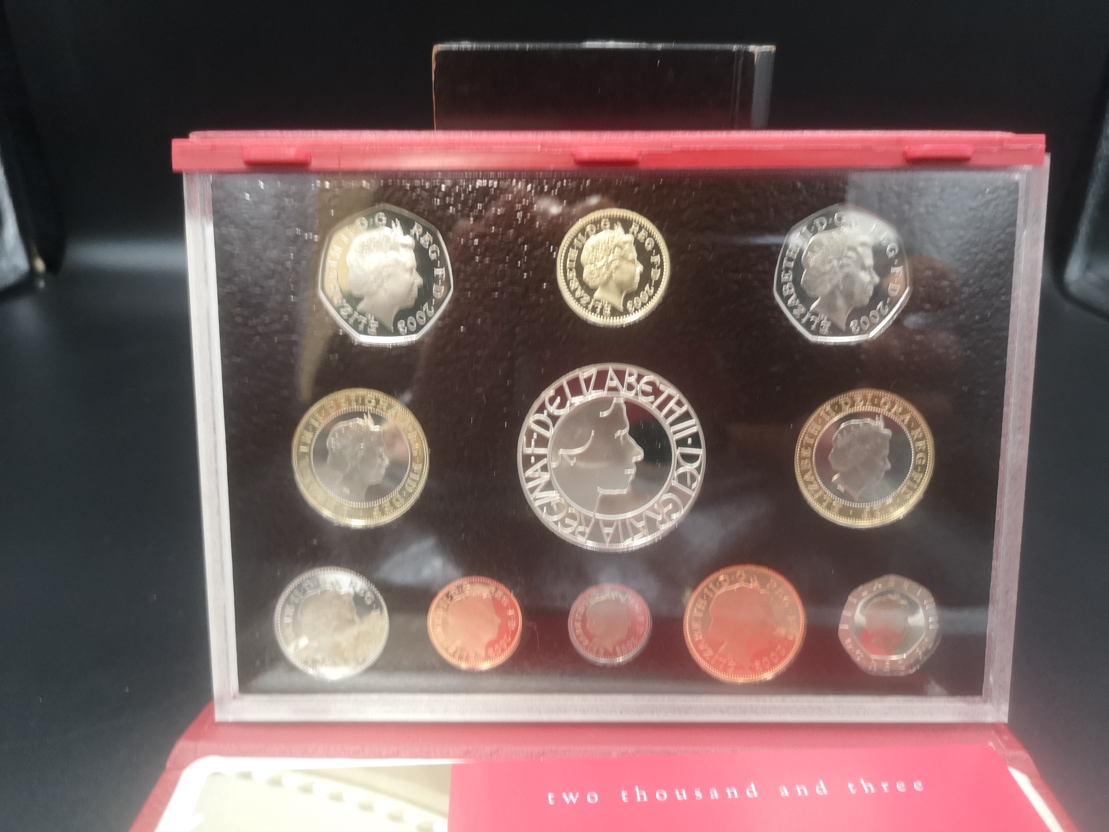 Royal Mint 2003 proof set - Image 2 of 2