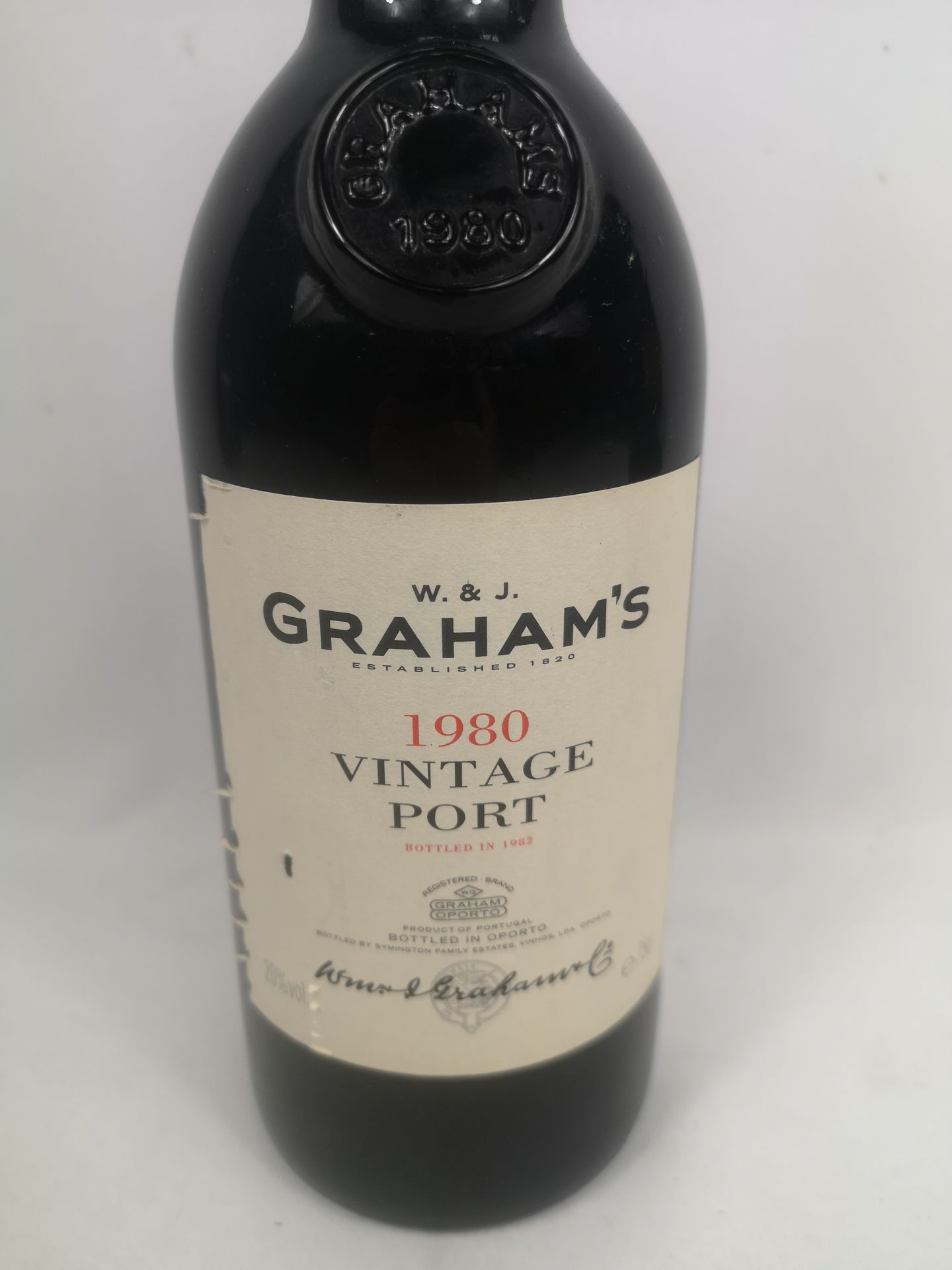 Bottle of Graham's 1980 vintage port - Image 2 of 3