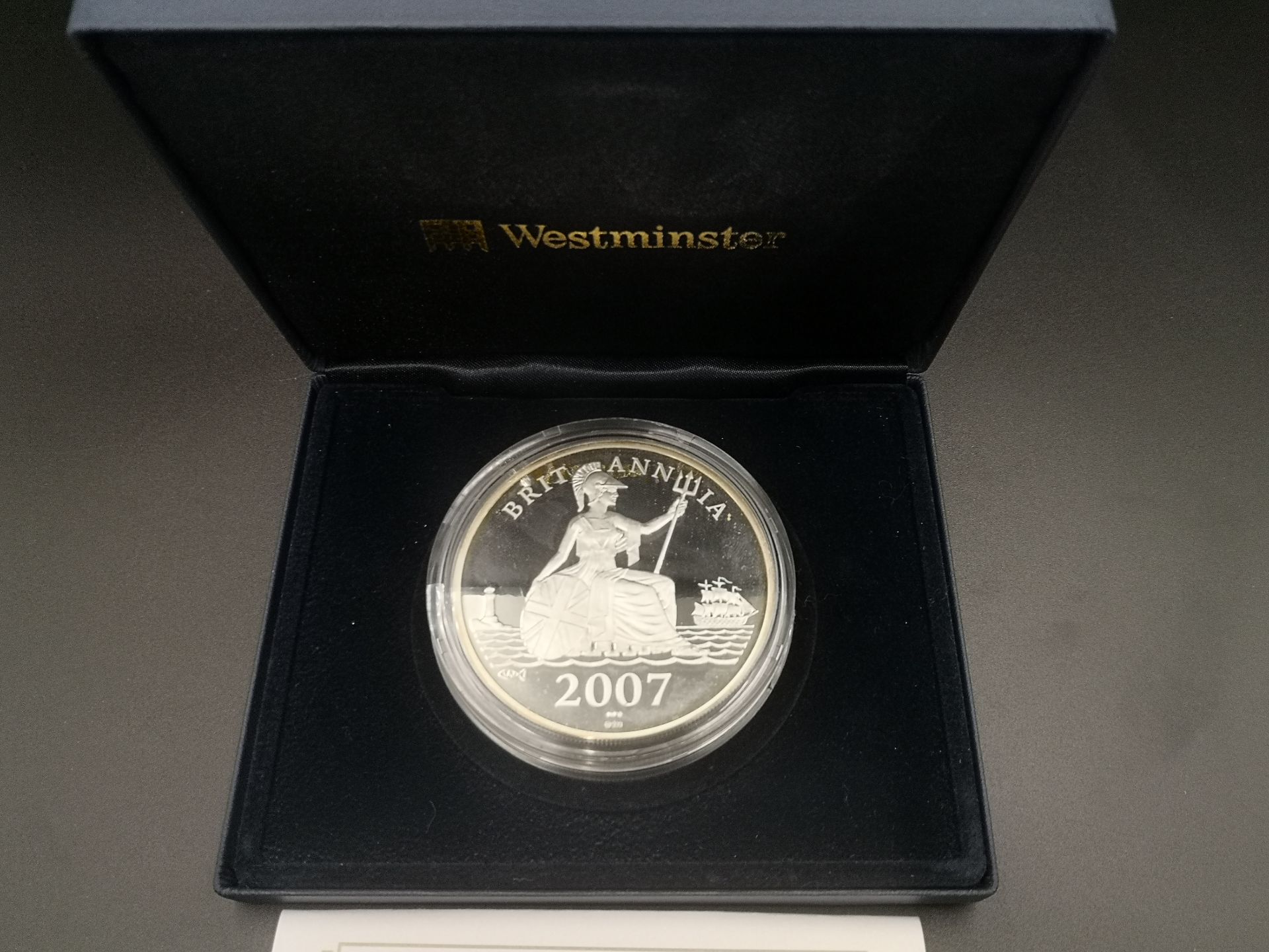 Westminster Diamond Wedding silver commemorative coin - Image 3 of 4