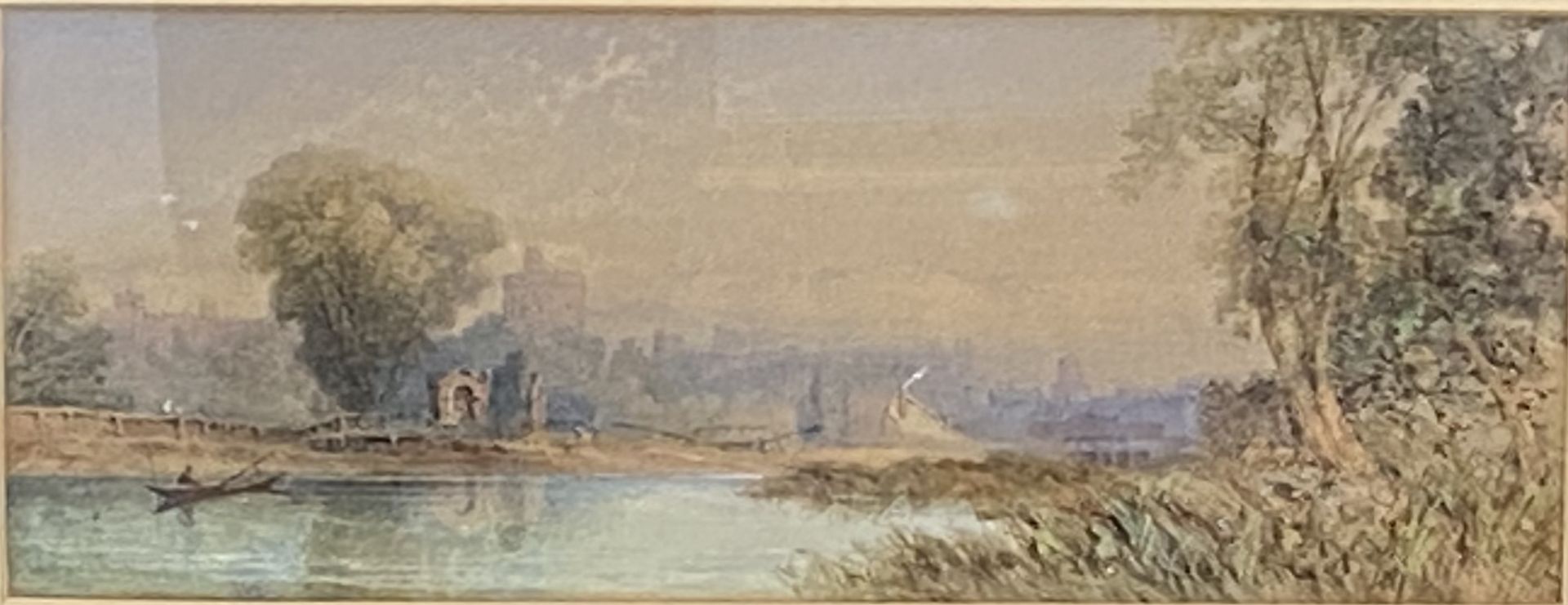 Edward Richardson, framed and glazed watercolour