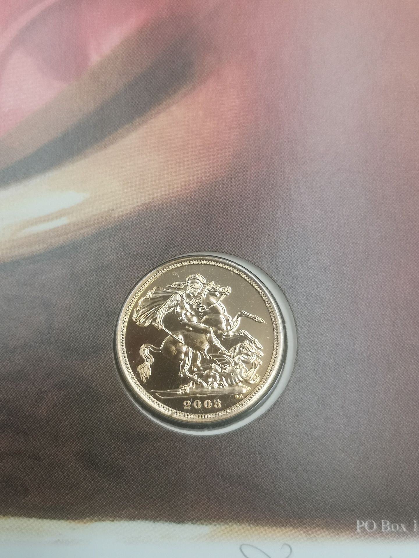 2003 Wilding anniversary gold sovereign - Image 5 of 5