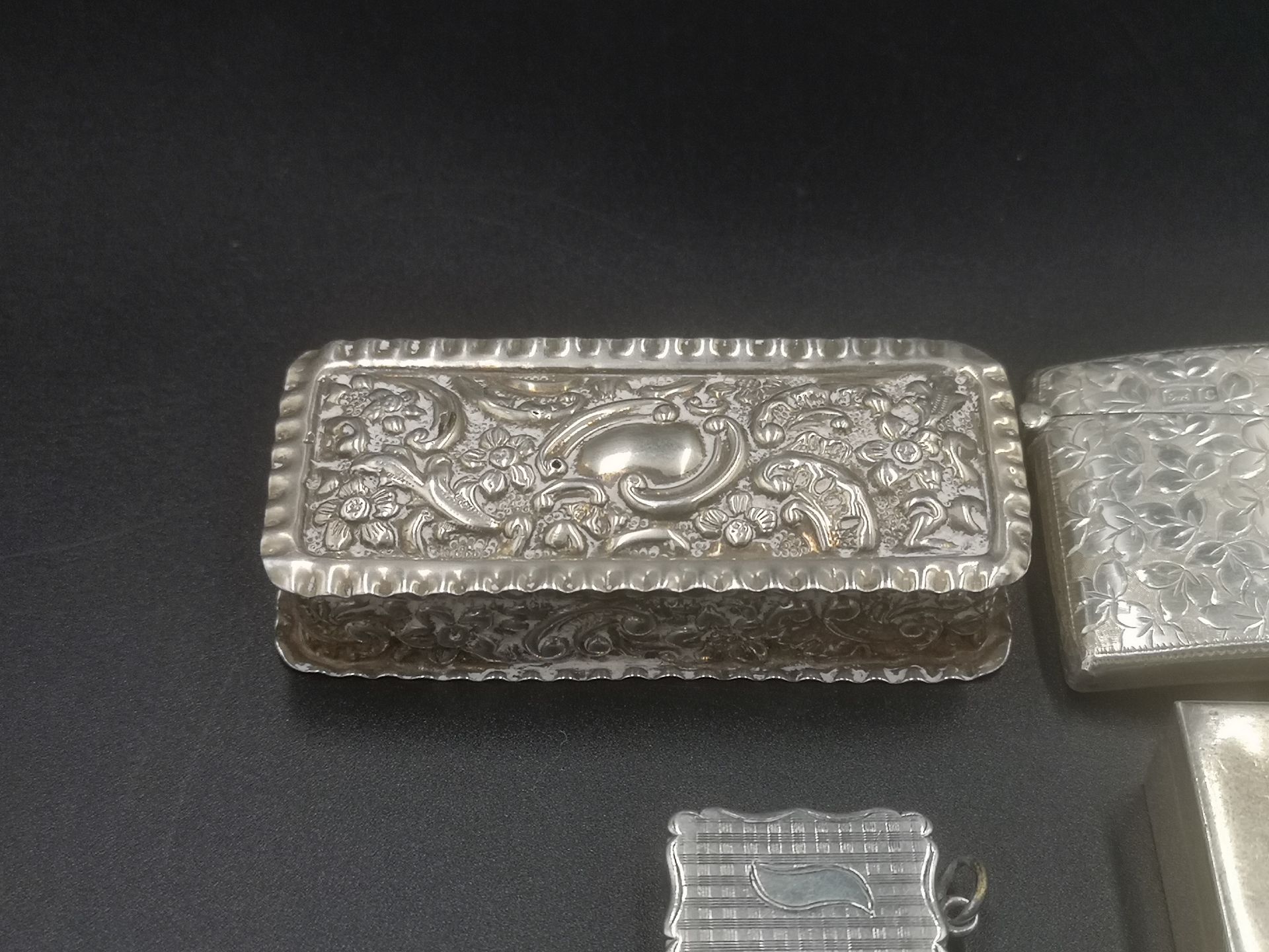 Silver card case and other items of silver - Image 2 of 6