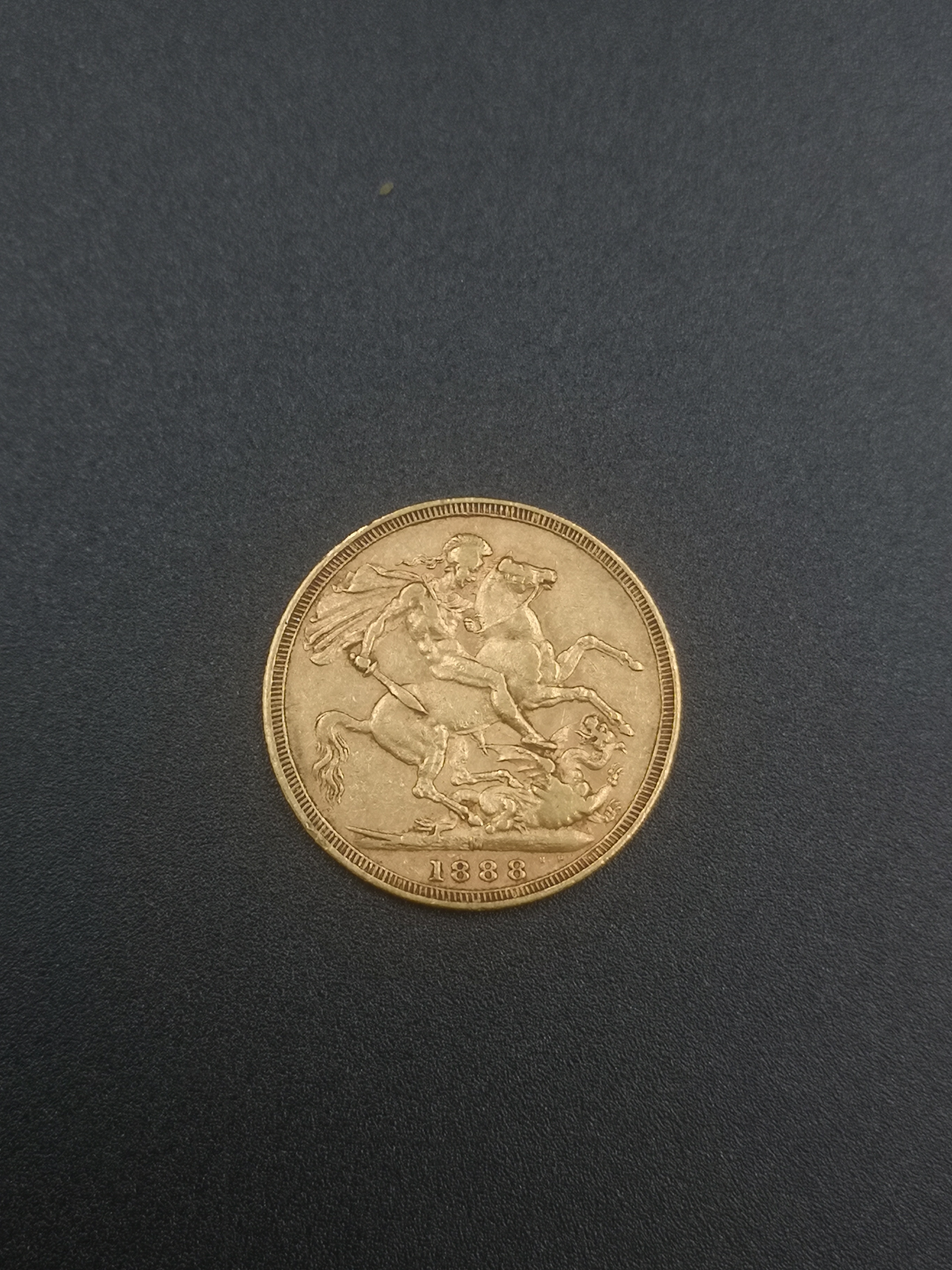 1888 Victorian gold sovereign
