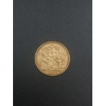 1888 Victorian gold sovereign