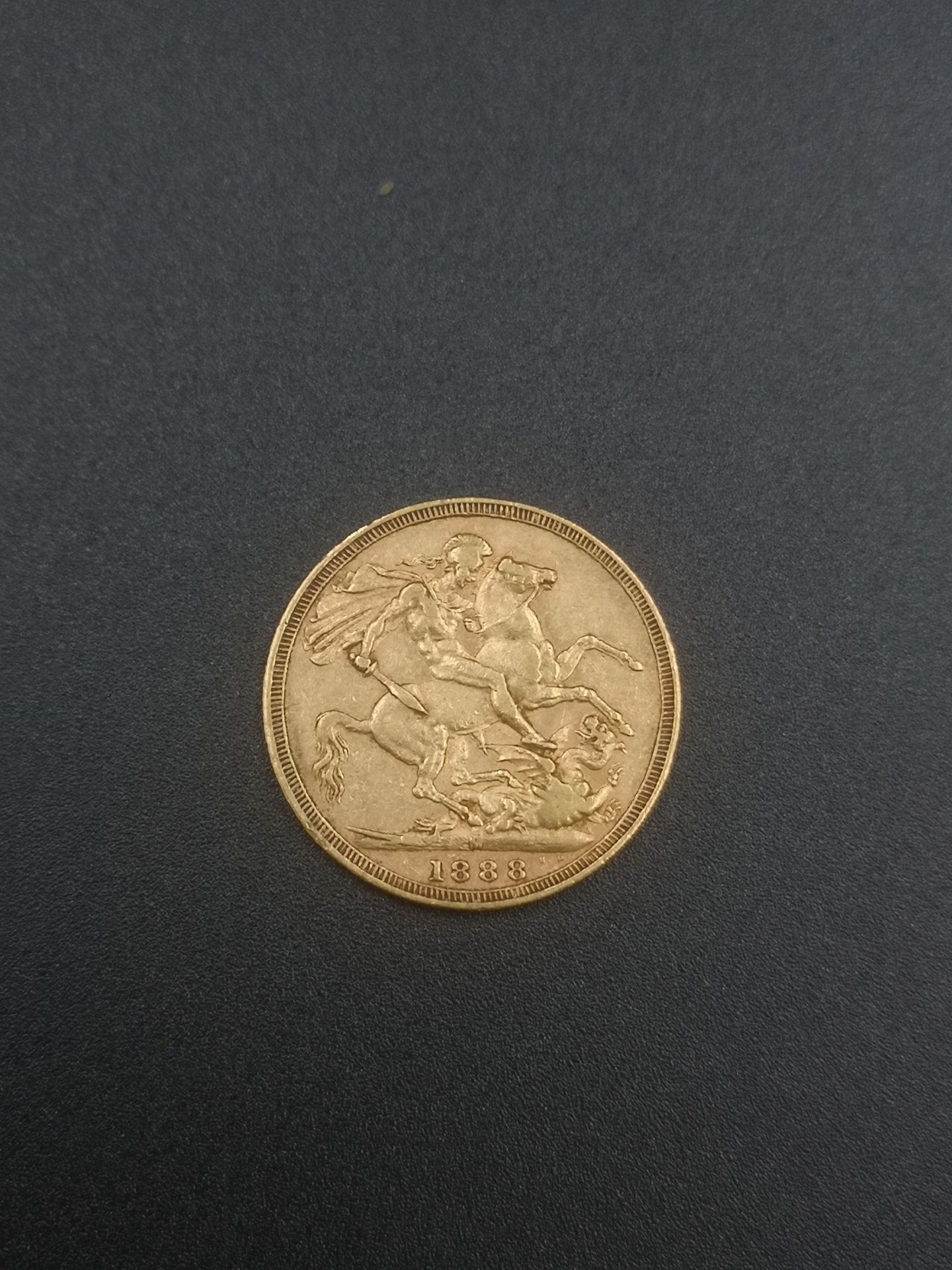 1888 Victorian gold sovereign