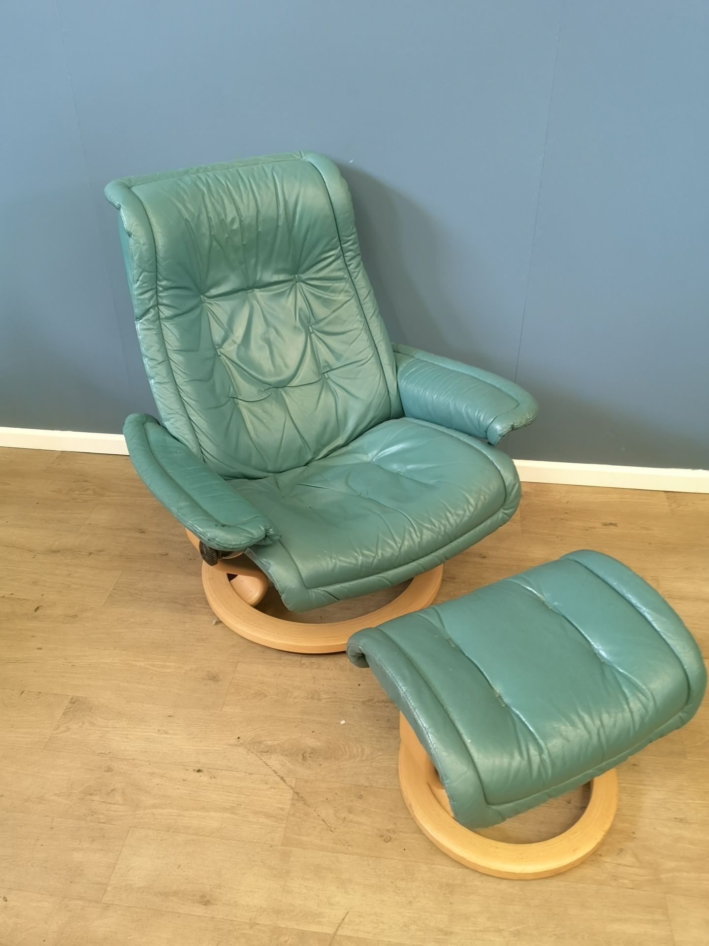 Ekornes of Norway stressless armchair - Image 3 of 6