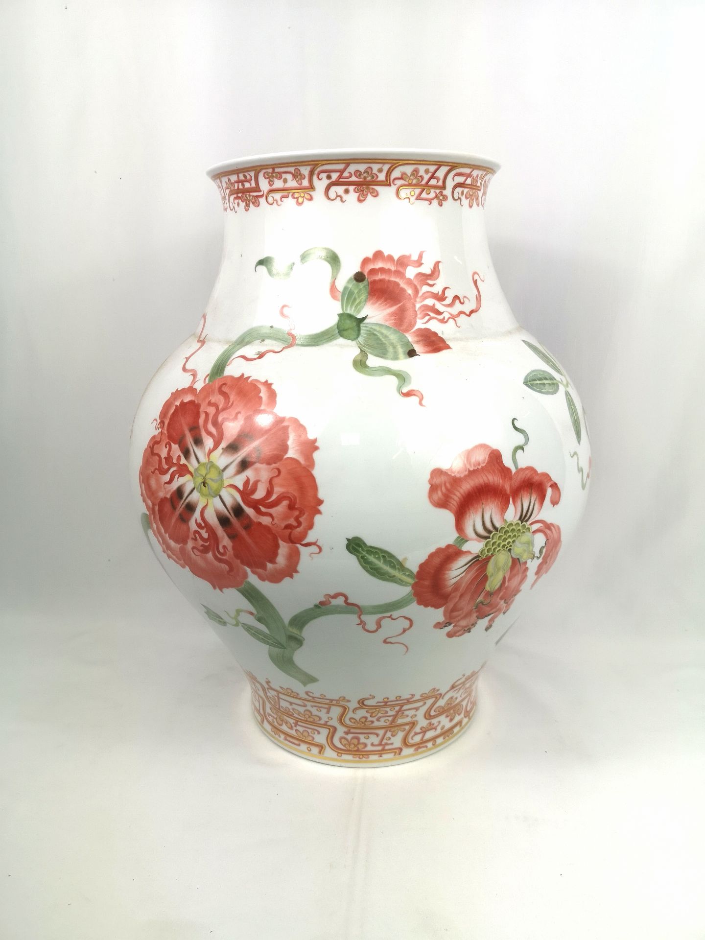 Meissen porcelain vase