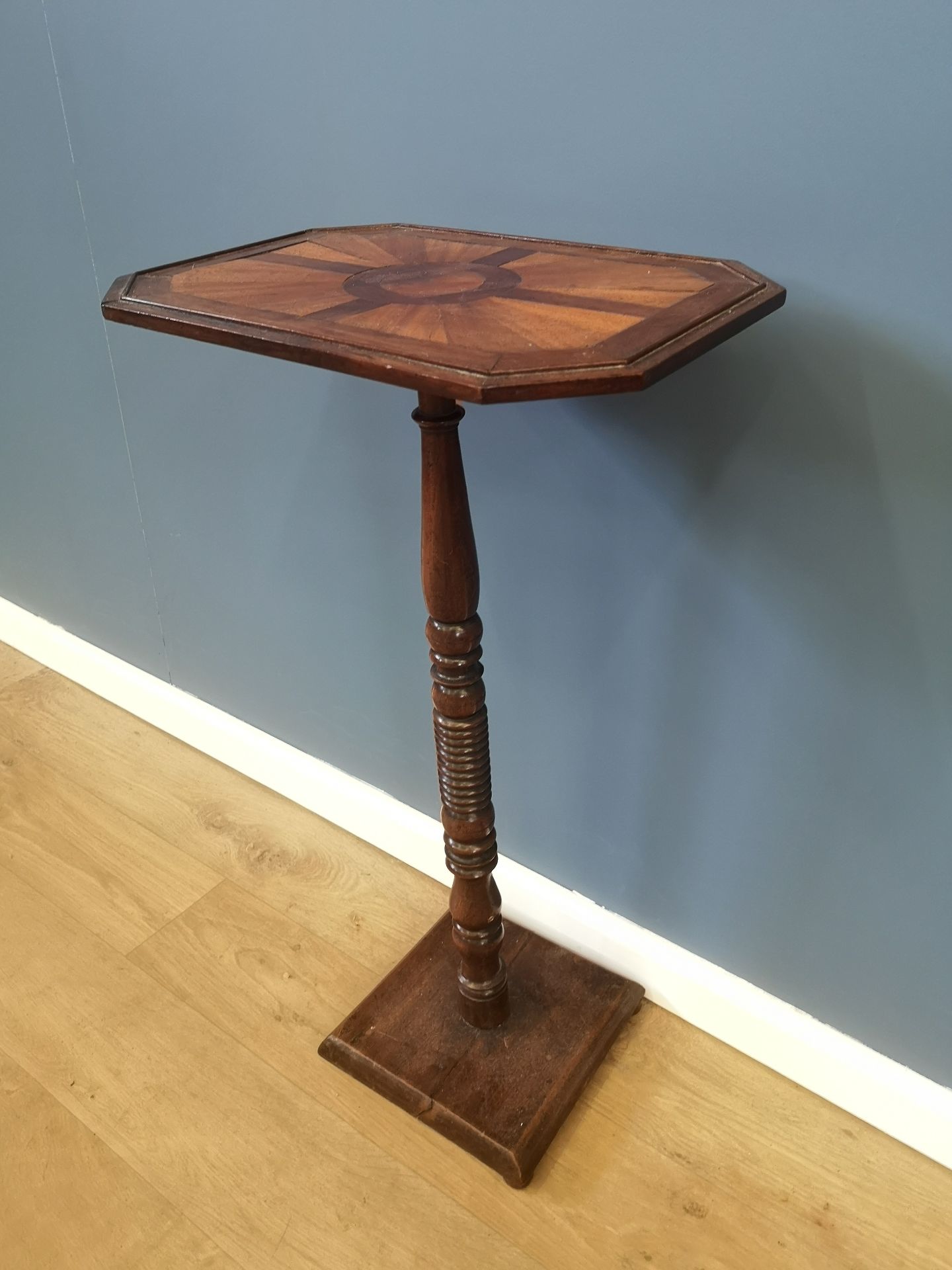 Mahogany torchere - Image 3 of 4