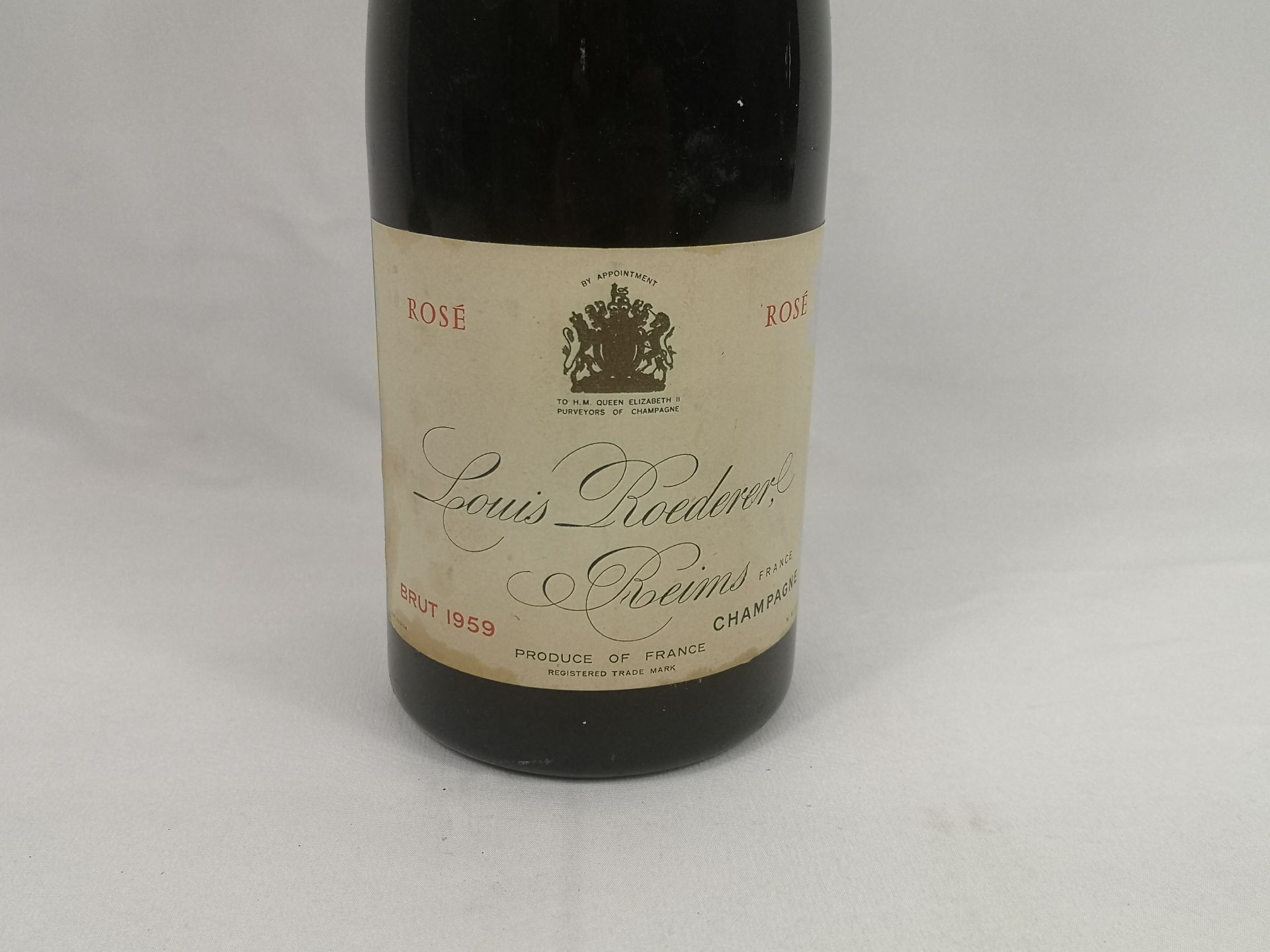 1959 Louis Roederer Reims Rose Champagne. - Image 6 of 6
