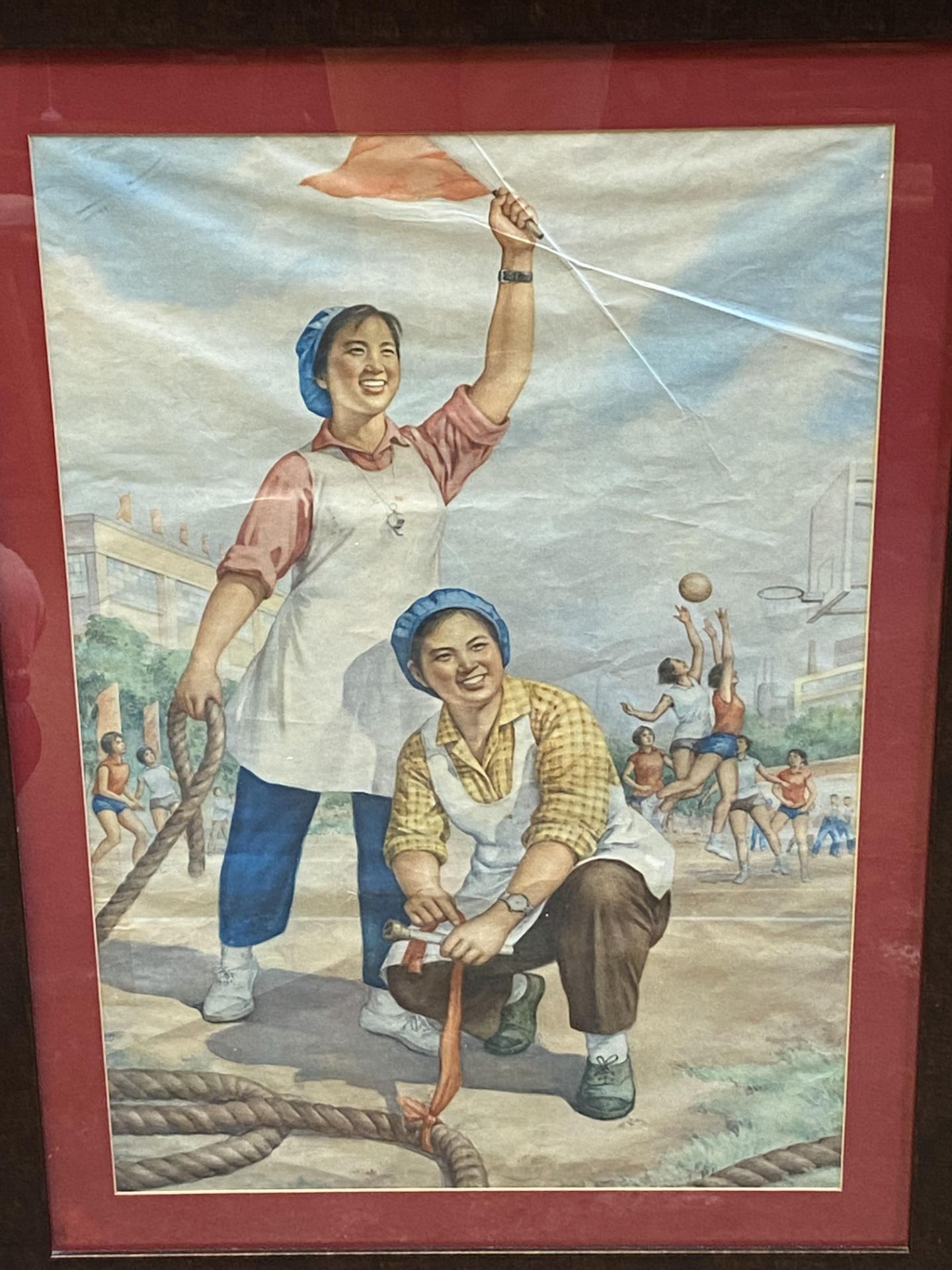 China propaganda poster - Image 3 of 3
