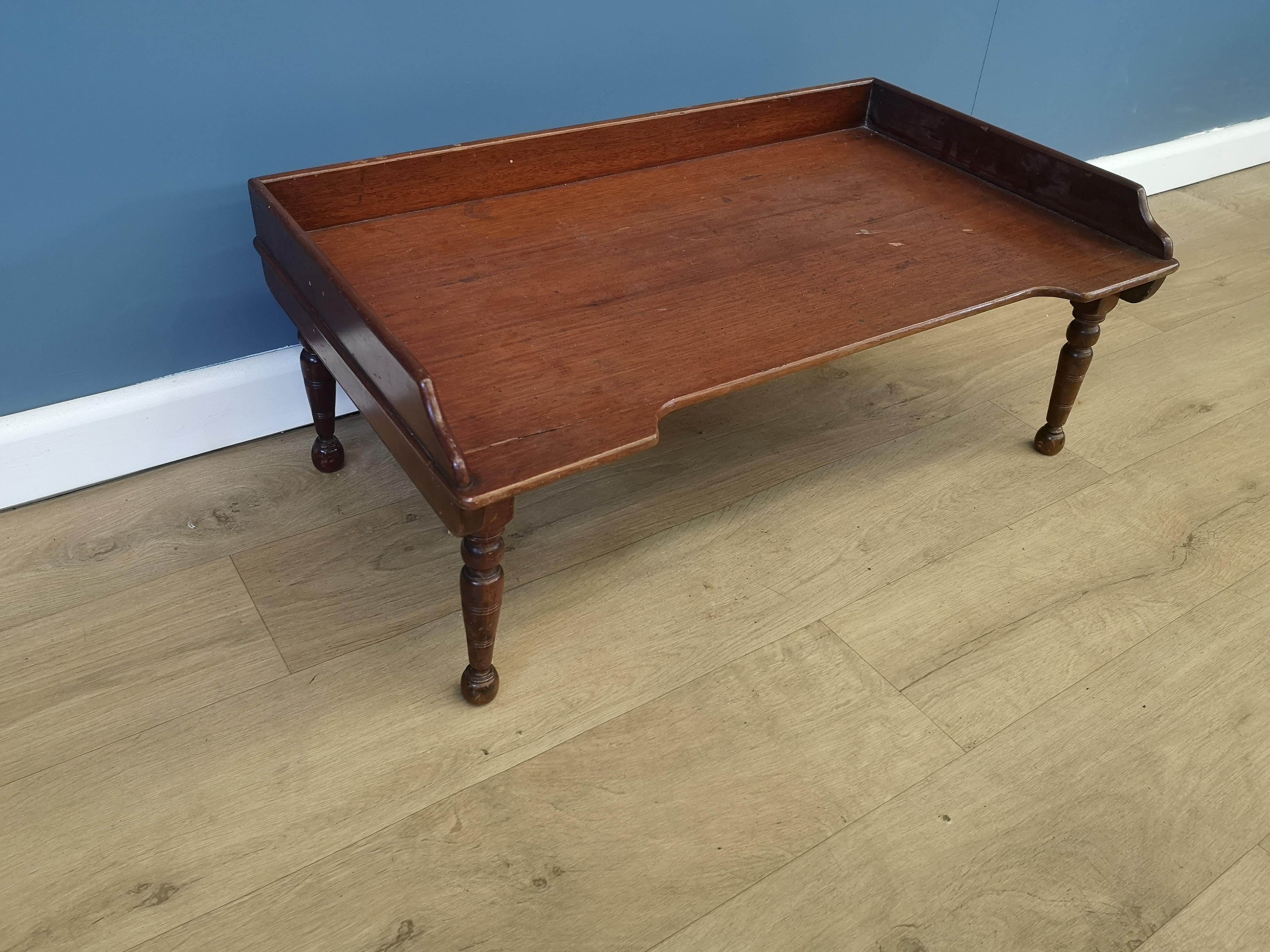 Mahogany lap tray - Image 4 of 4