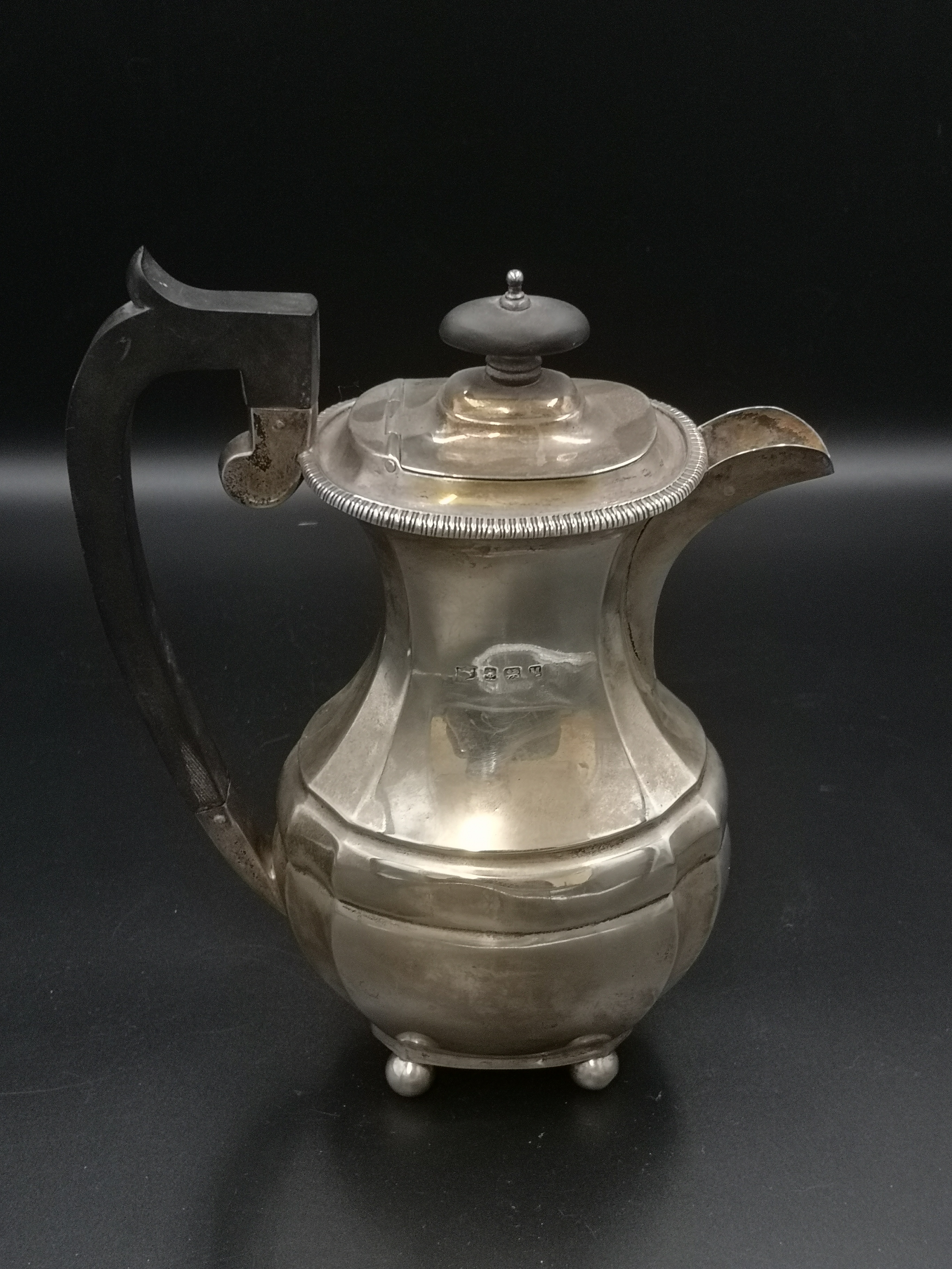 Silver coffee pot - Image 2 of 5