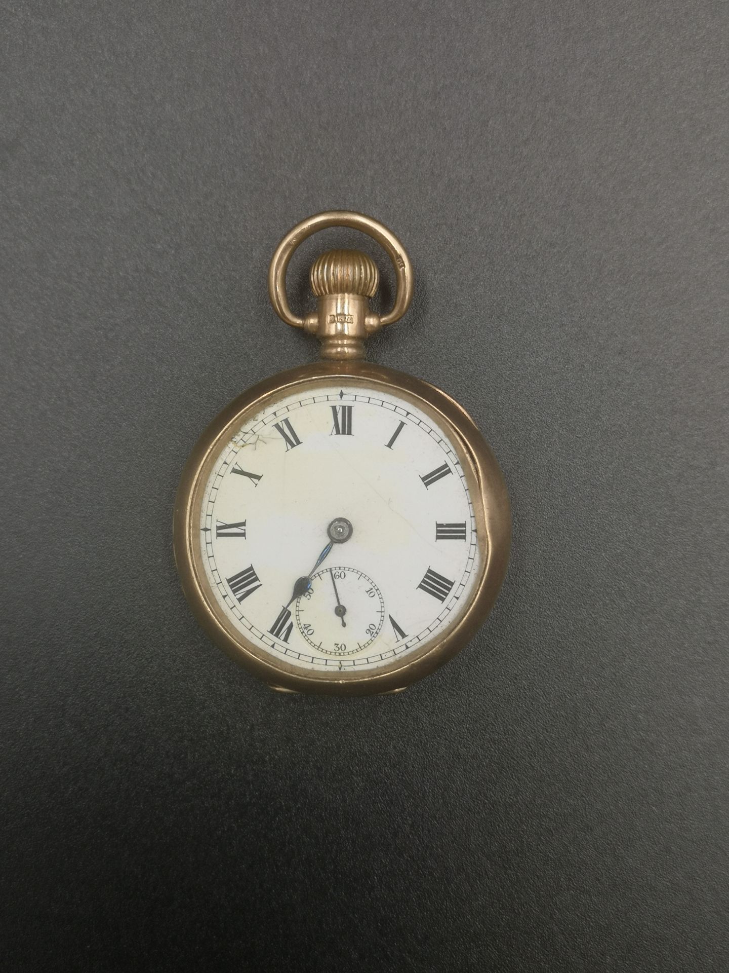 9ct gold pocket watch - Image 3 of 6