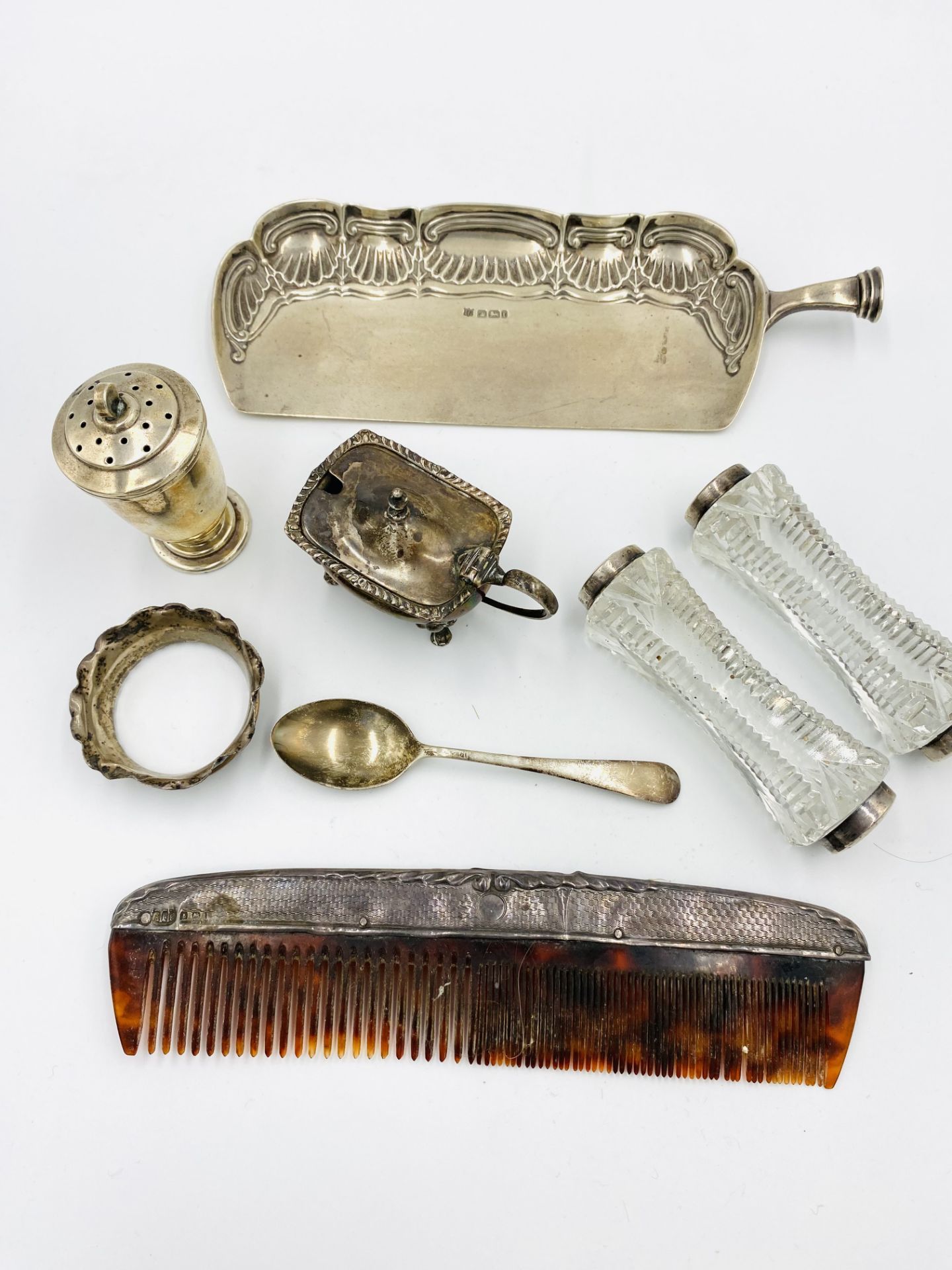 Quantity of silver items - Image 4 of 4