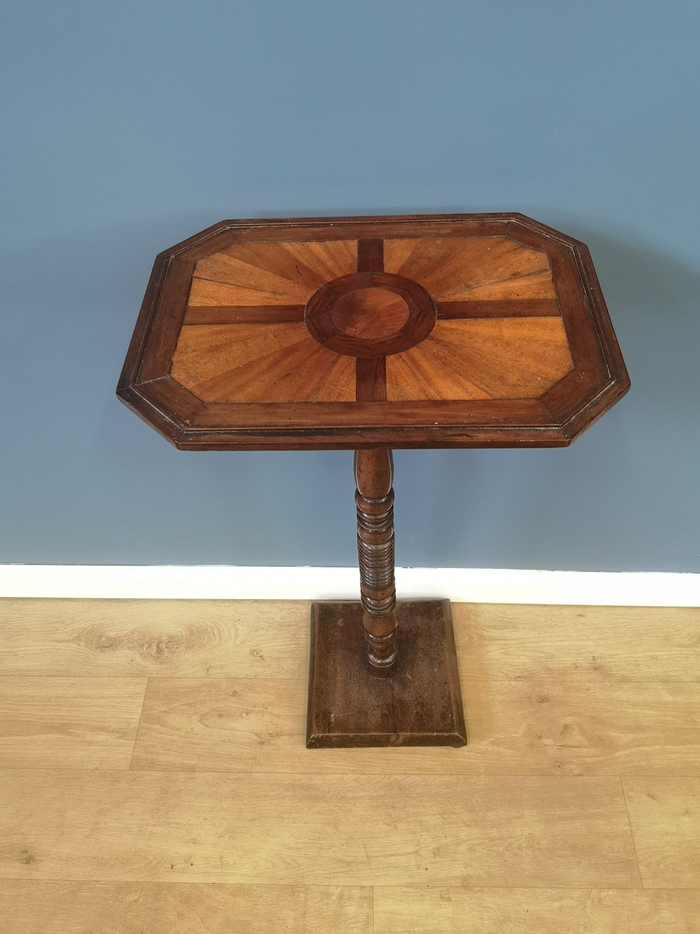 Mahogany torchere - Image 2 of 4