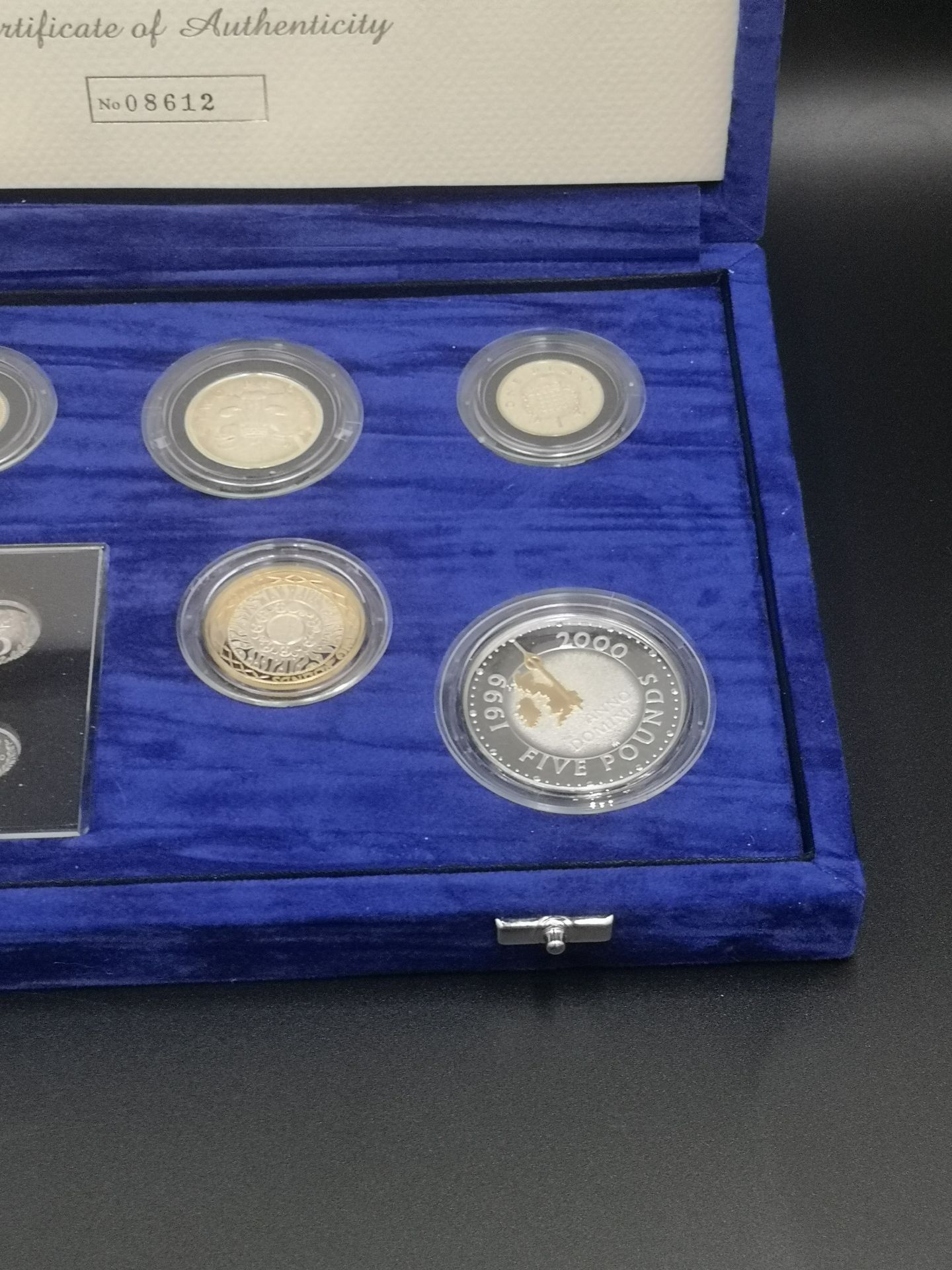 Royal Mint UK Millenium silver coin collection - Image 5 of 6