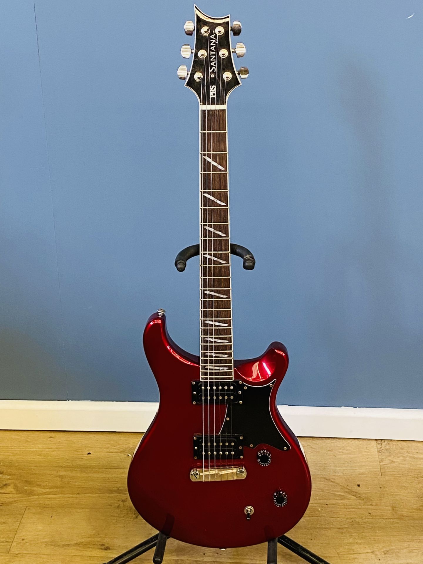 PRS Santana SE guitar.