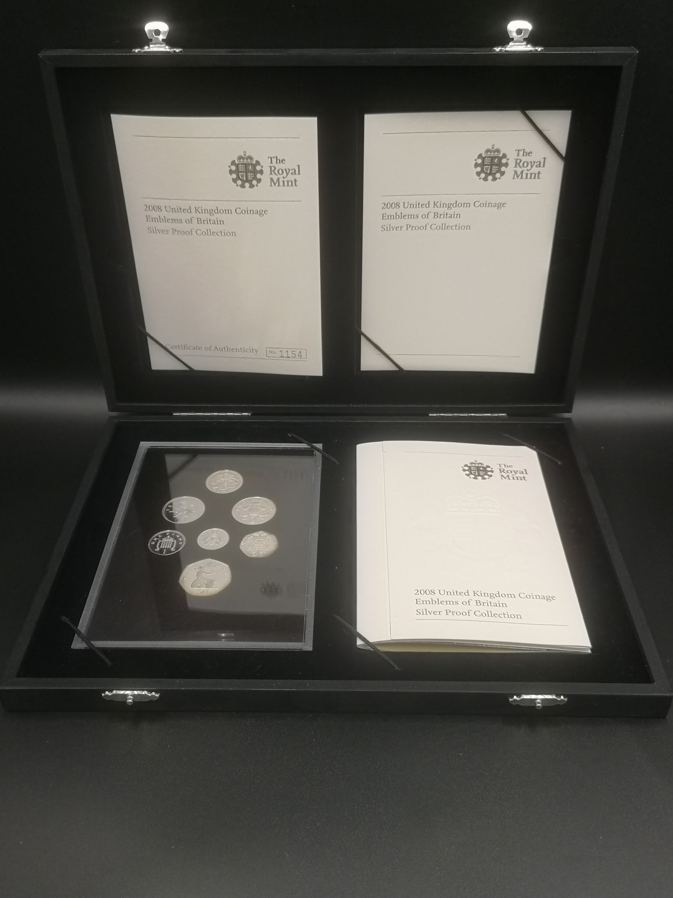 Royal Mint silver proof collection