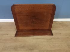 Victorian mahogany wall mounted folding bracket shelf