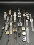 Quantity of watches to include Seiko and Pulsar