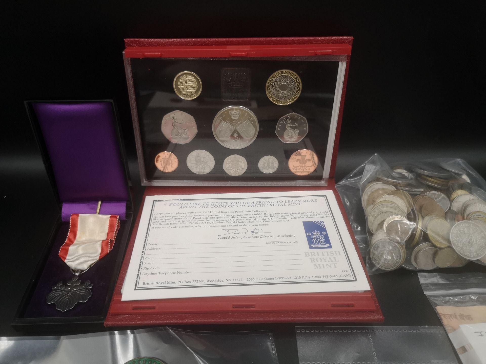 Collection of World coins, tokens and medals - Image 2 of 8