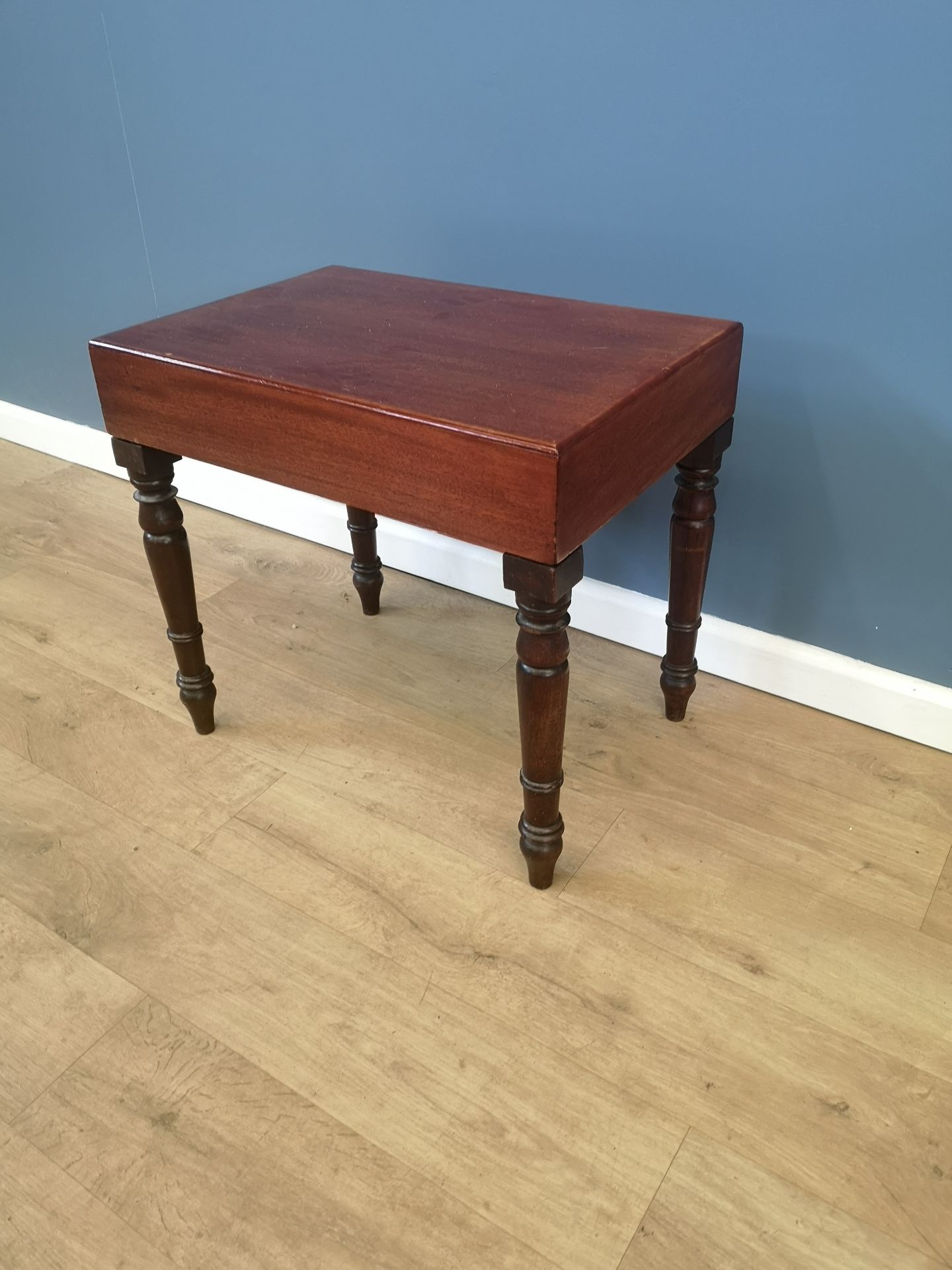 Victorian mahogany portable commode - Bild 3 aus 4