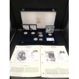 Collection of silver proof coins