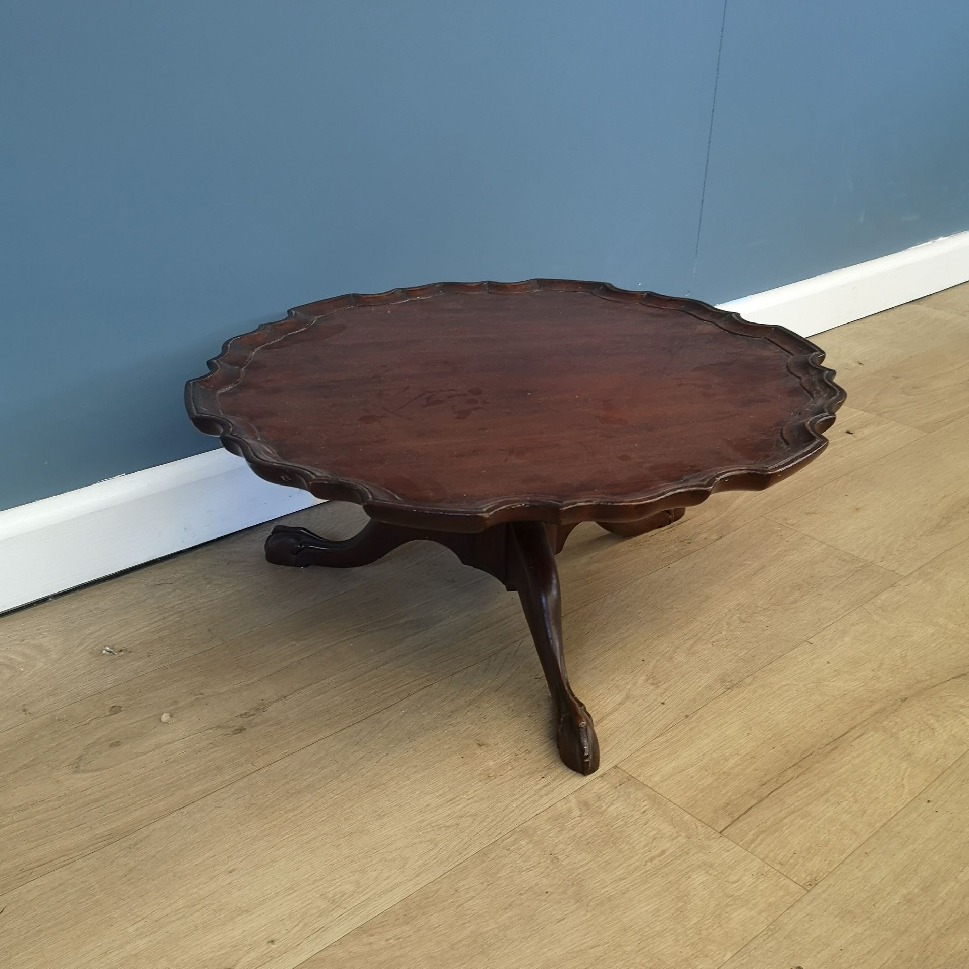 Victorian mahogany lazy susan