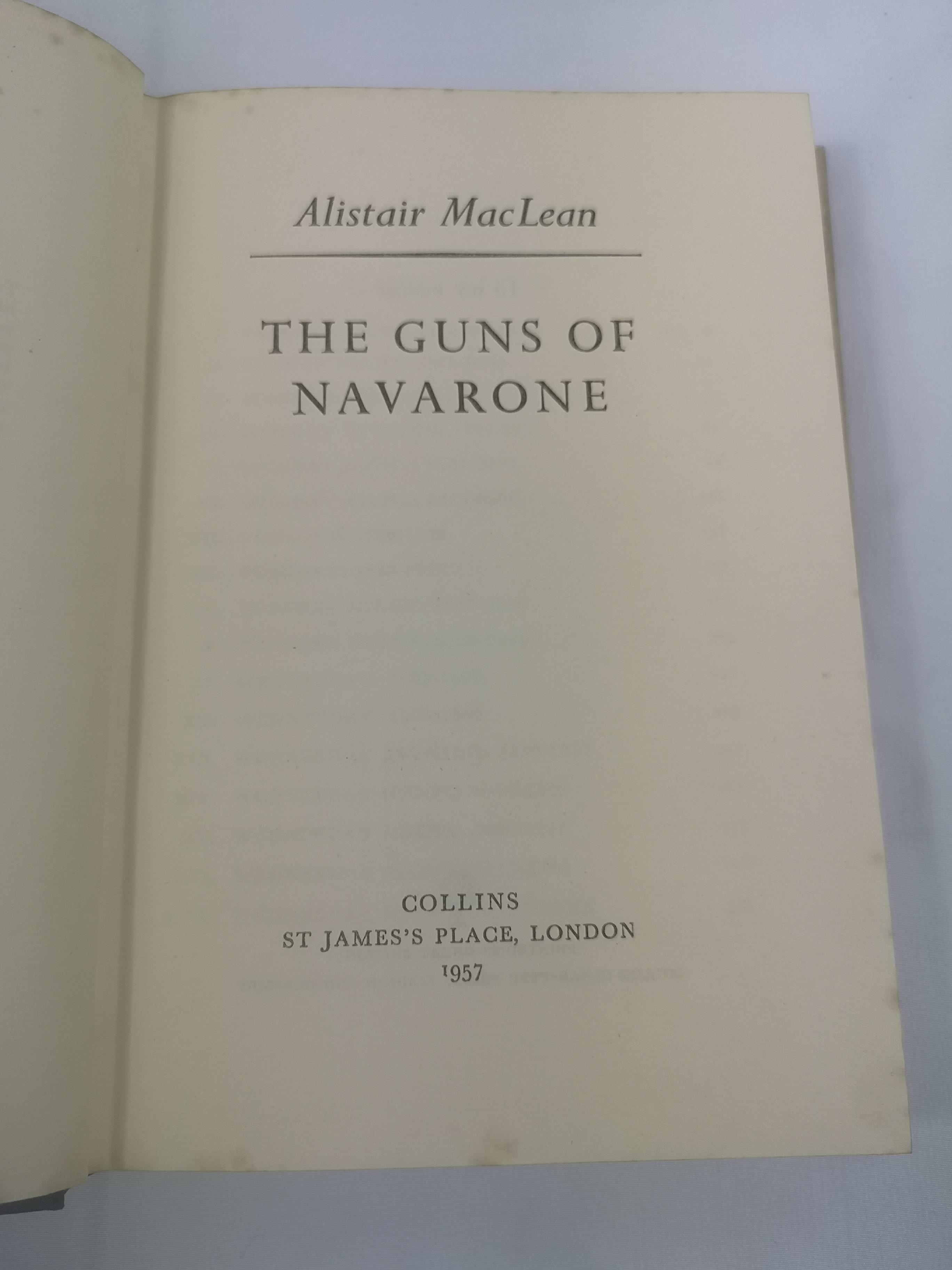 The Guns Of Navarone, Alistair Maclean, first edition. - Image 4 of 5