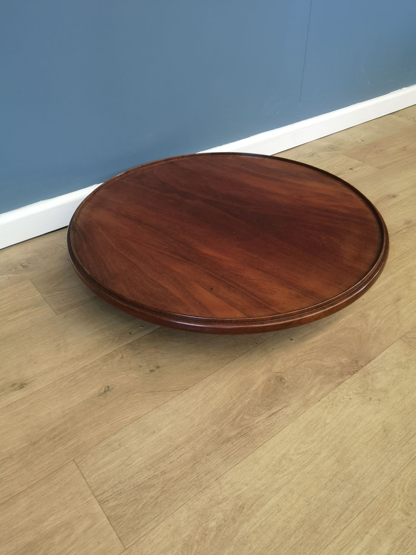 Mahogany lazy susan - Image 2 of 4