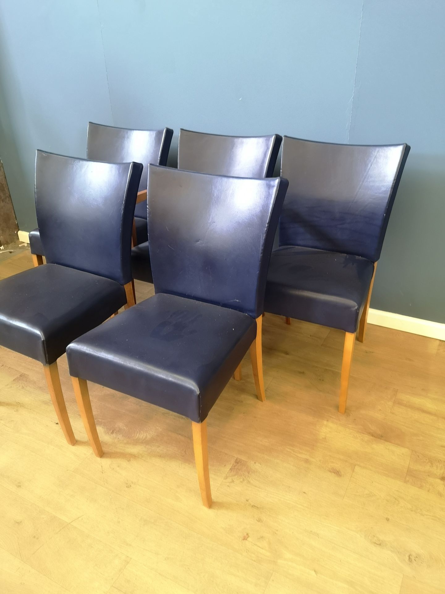 Four Montis dining chairs, together with Montis carver - Bild 2 aus 6