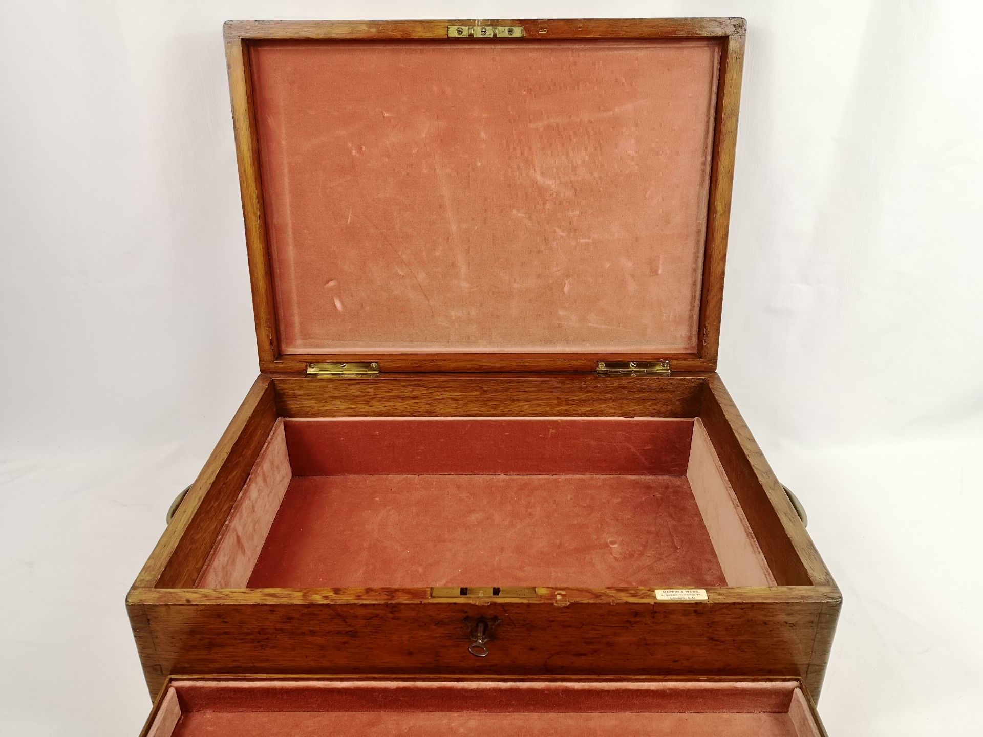 Mappin & Webb oak box - Image 5 of 6