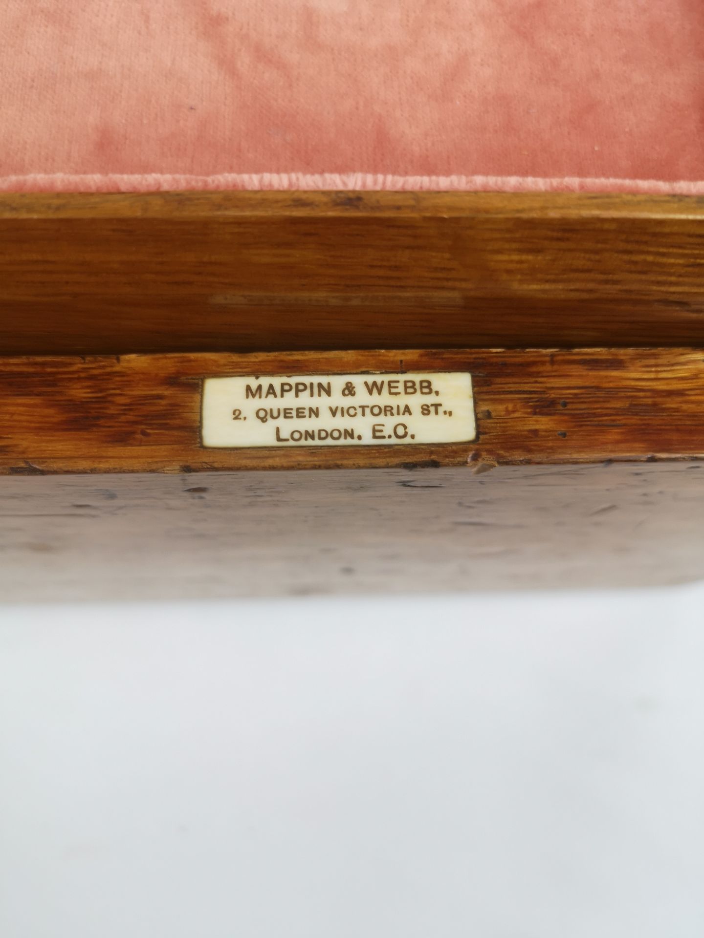Mappin & Webb oak box - Image 4 of 6
