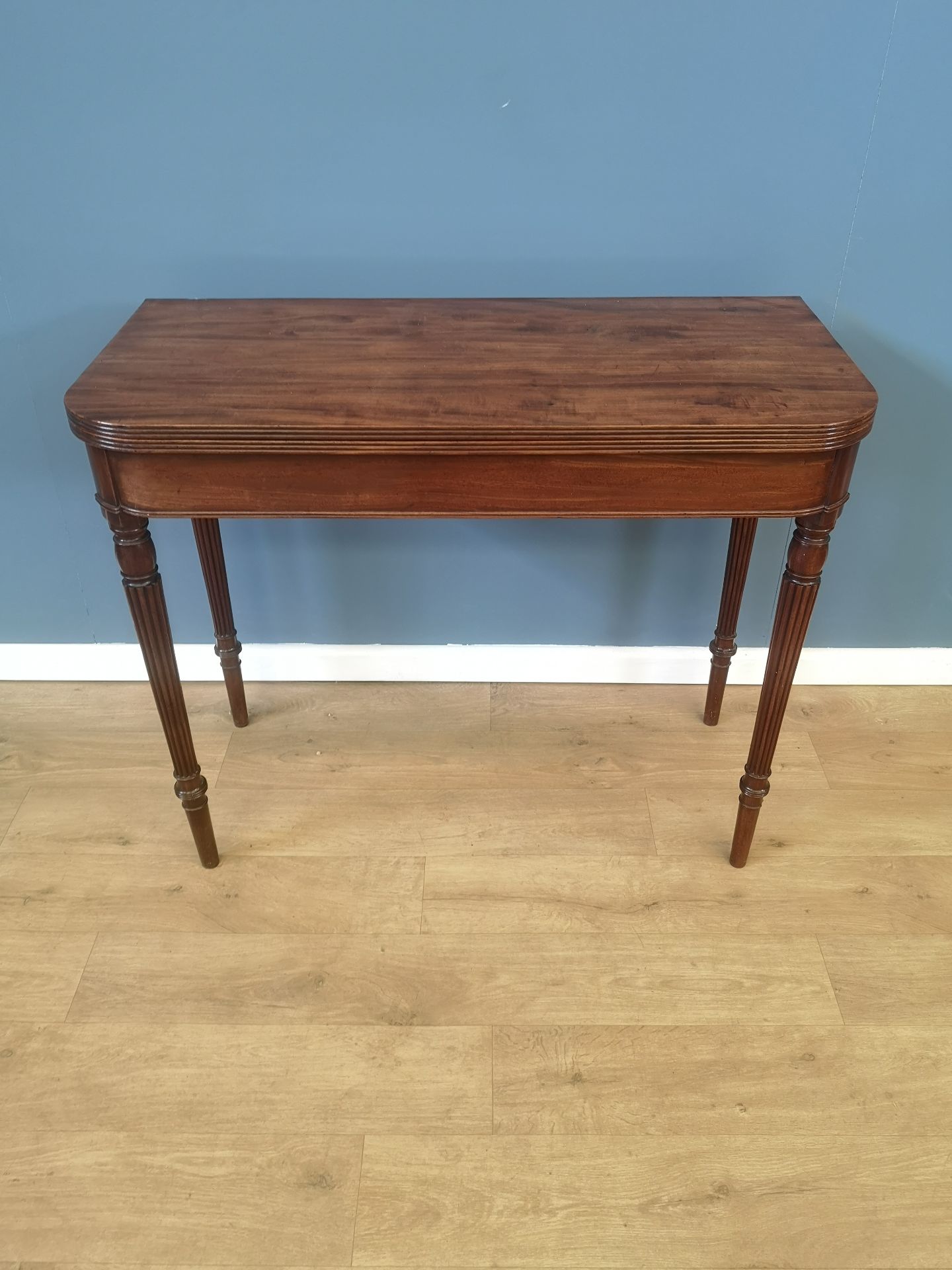 Victorian flip top table