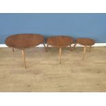 Nest of Ercol pebble tables