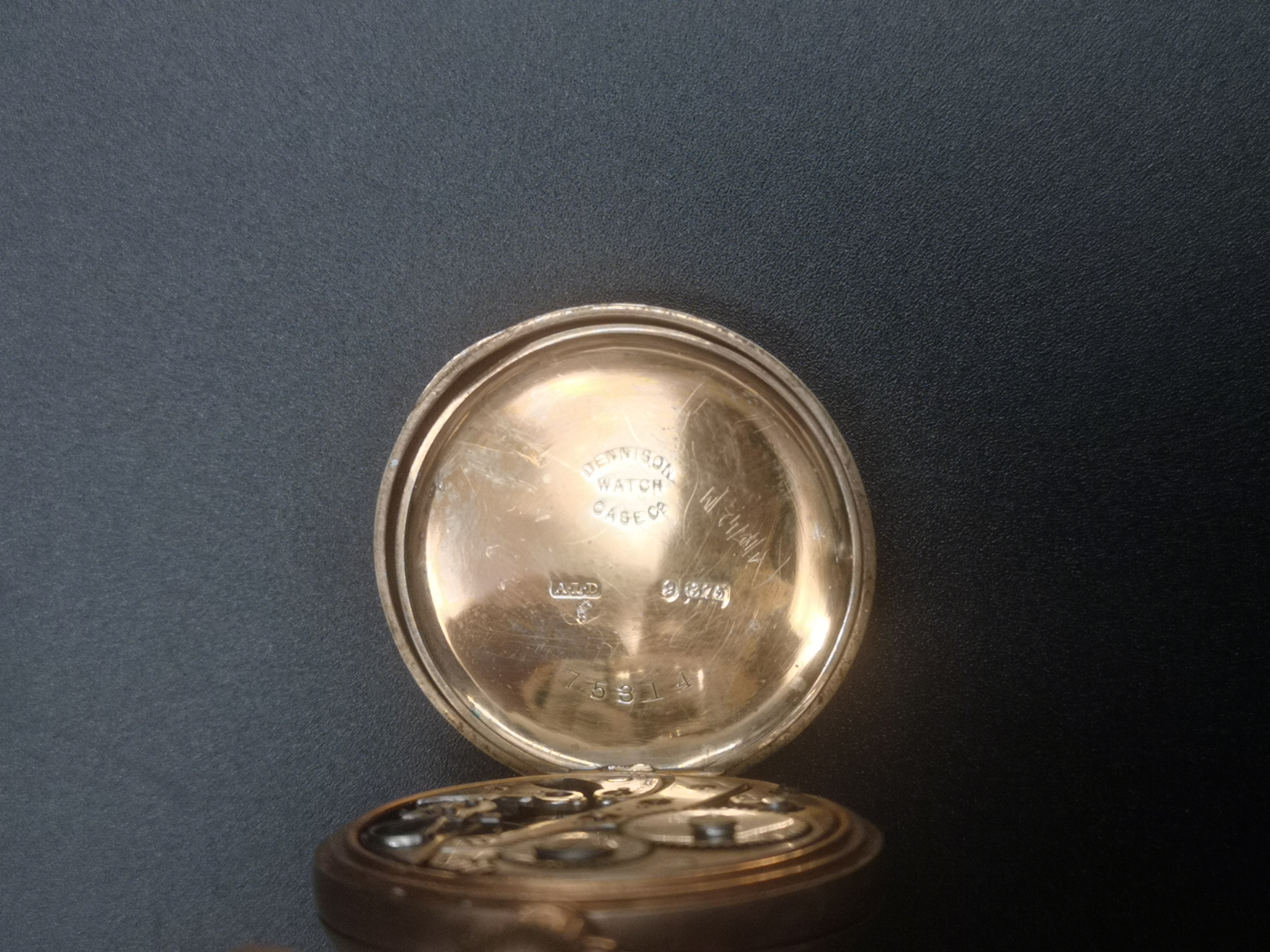 9ct gold pocket watch - Image 5 of 6