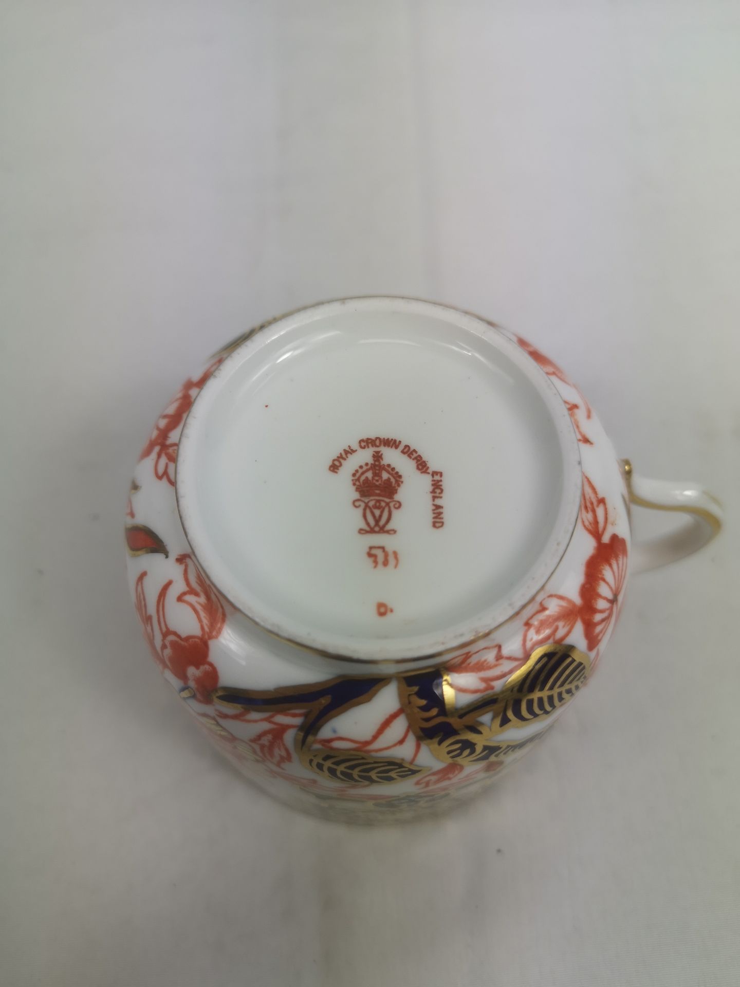 Royal Crown Derby cup and saucer - Image 6 of 6