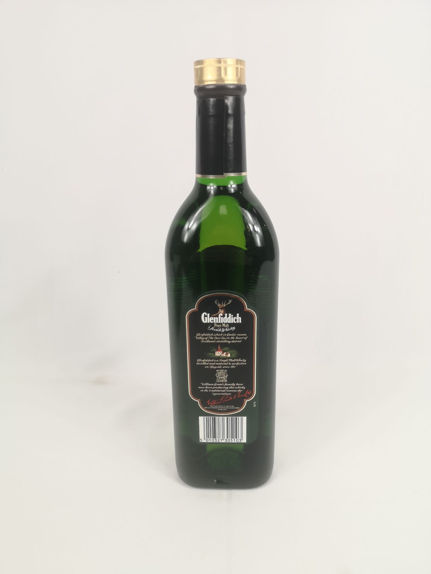 Bottle of Glenfiddich pure malt Scotch whisky - Image 2 of 5