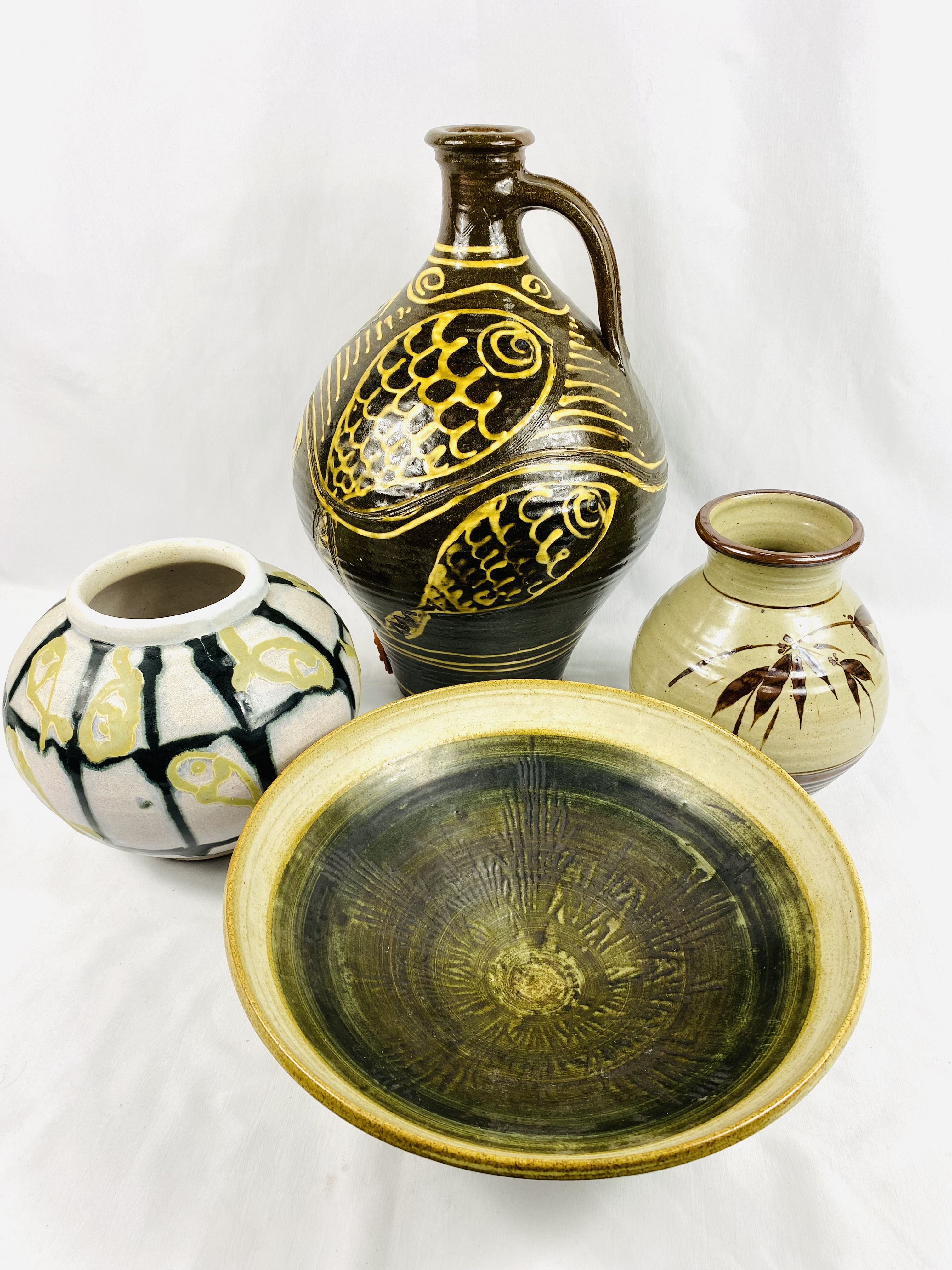 Collection of studio ceramics