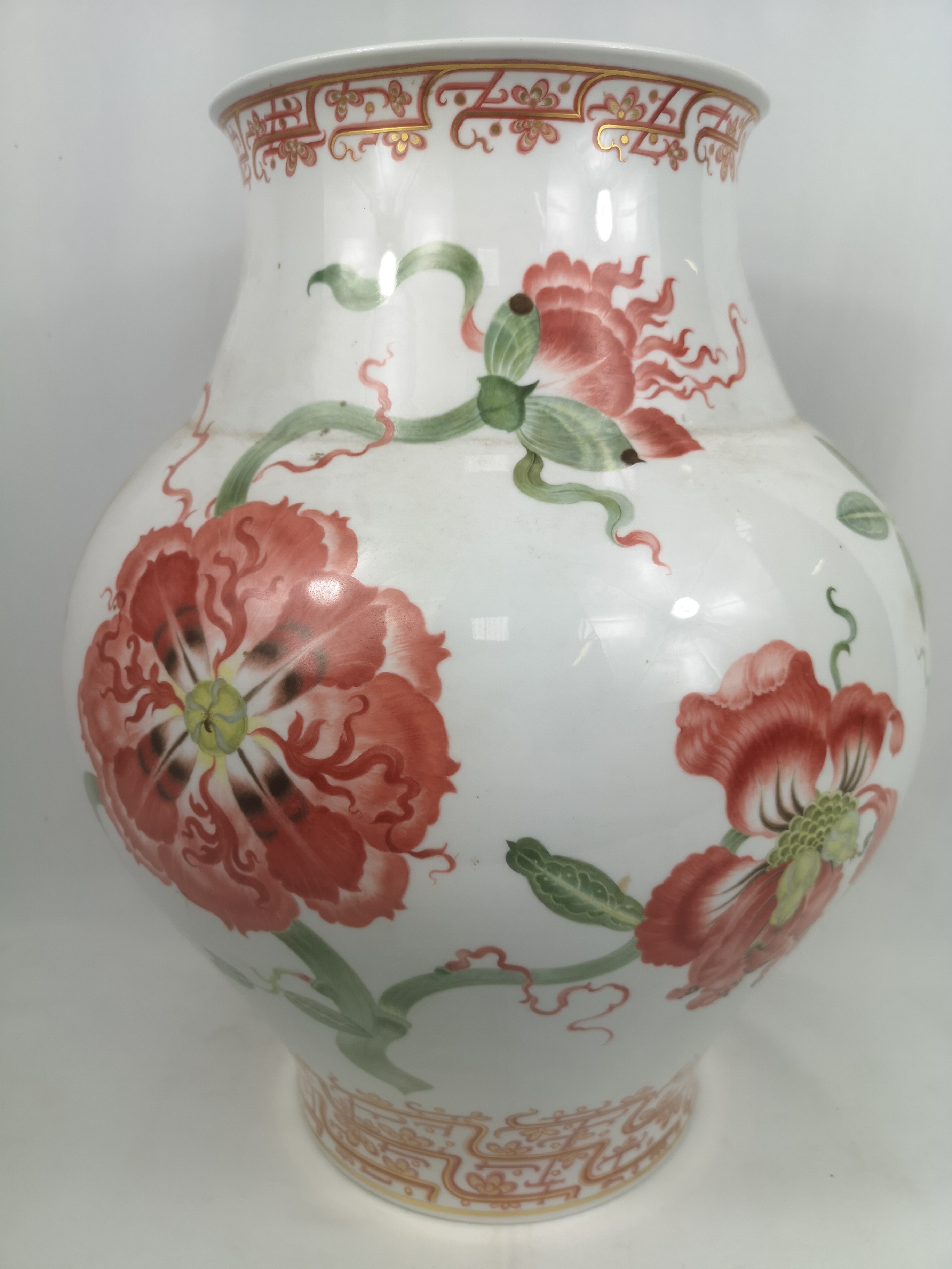 Meissen porcelain vase - Image 3 of 6