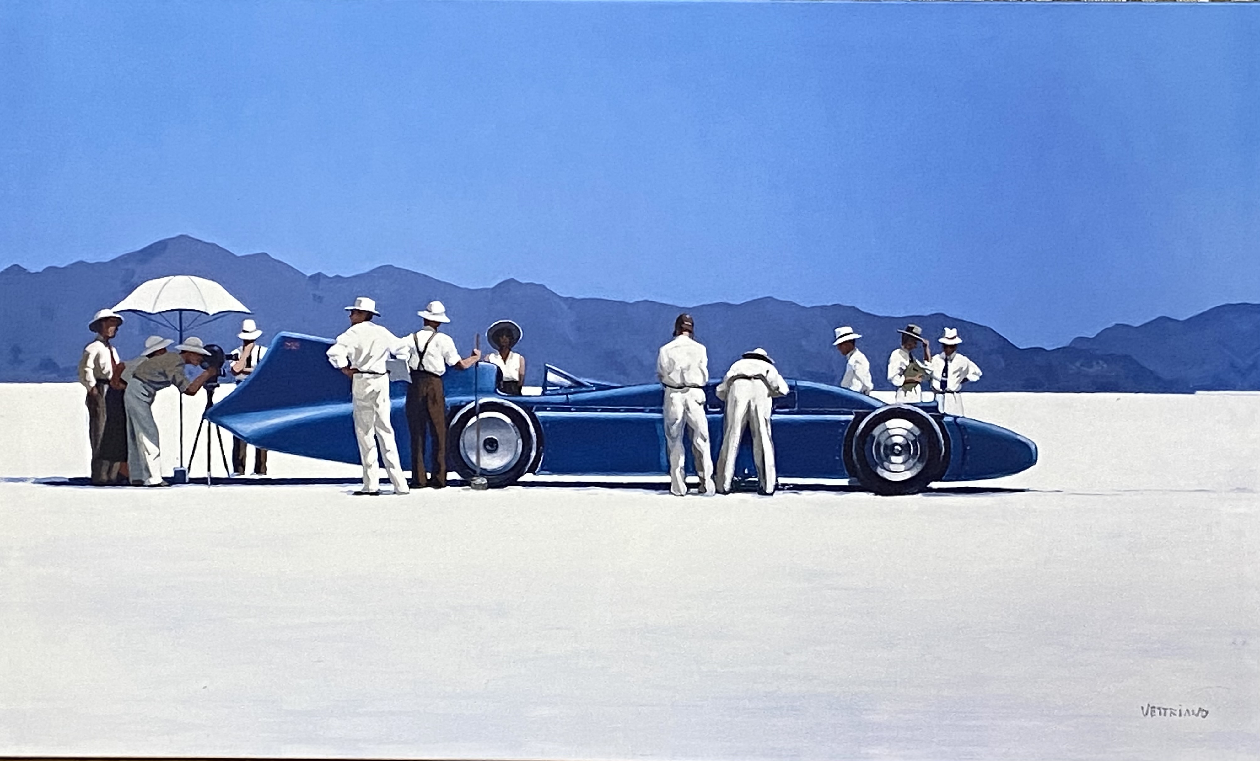 Jack Vettriano boxed canvas print - Image 2 of 5