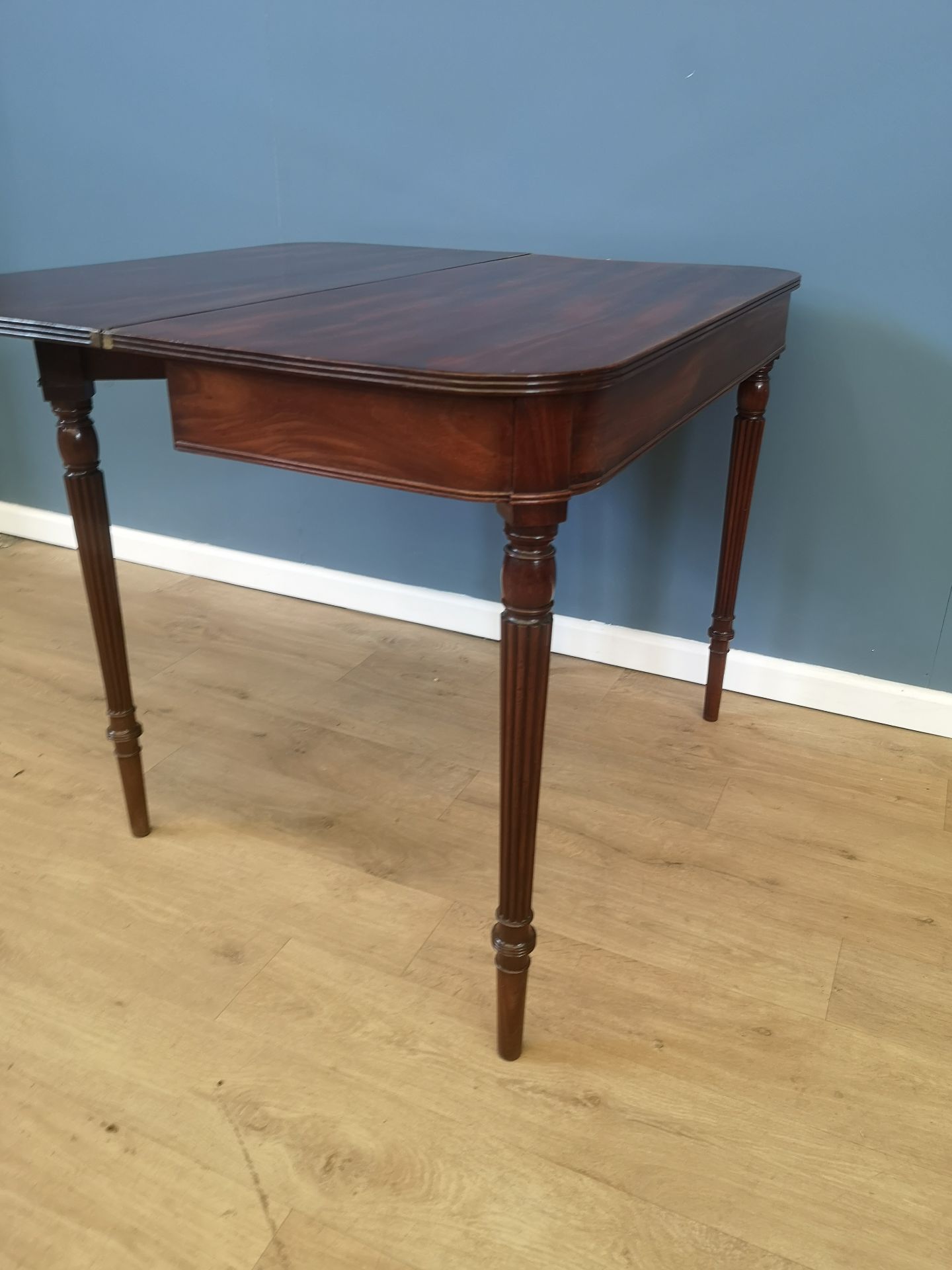 Victorian flip top table - Image 5 of 5