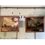 Seven various framed and glazed prints